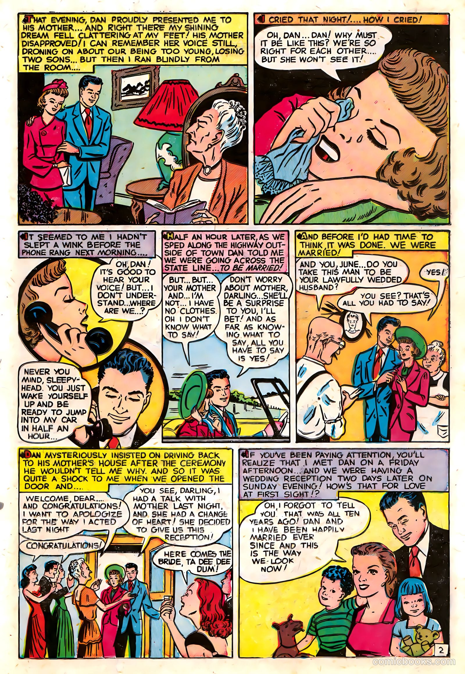 Pictorial Love Stories #22 — page 19 of 36