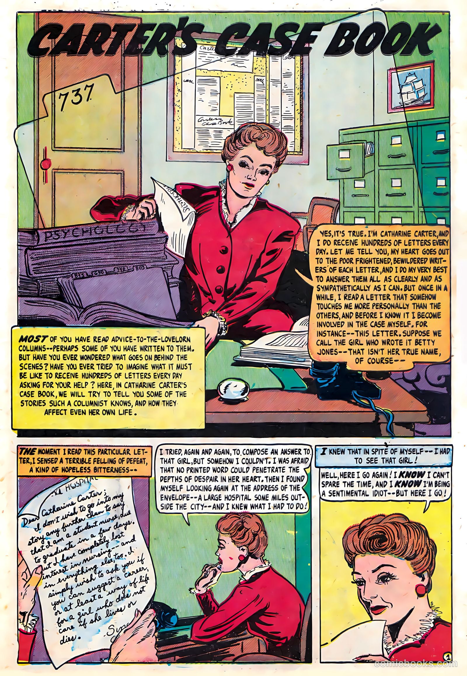Pictorial Love Stories #22 — page 27 of 36