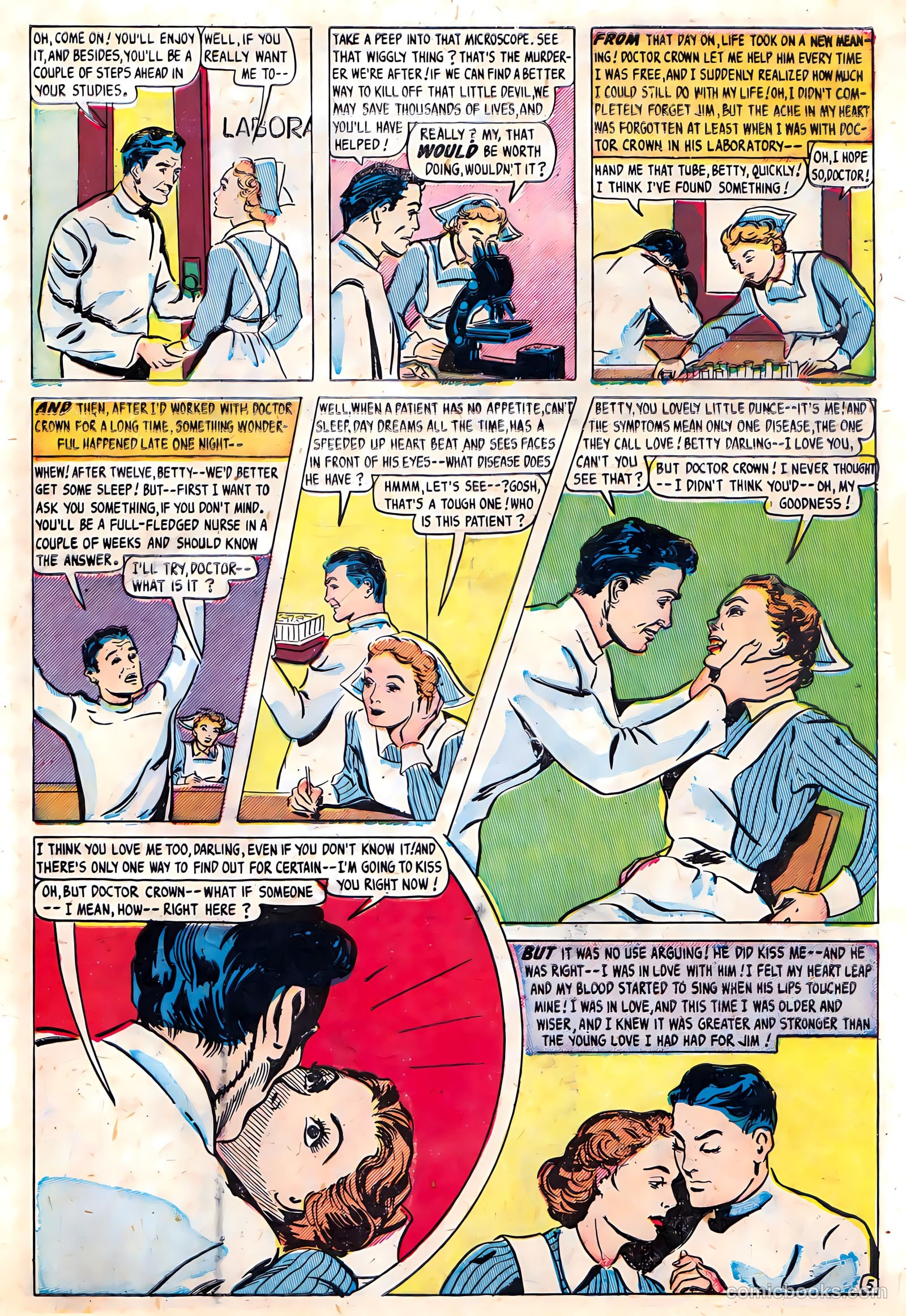 Pictorial Love Stories #22 — page 31 of 36
