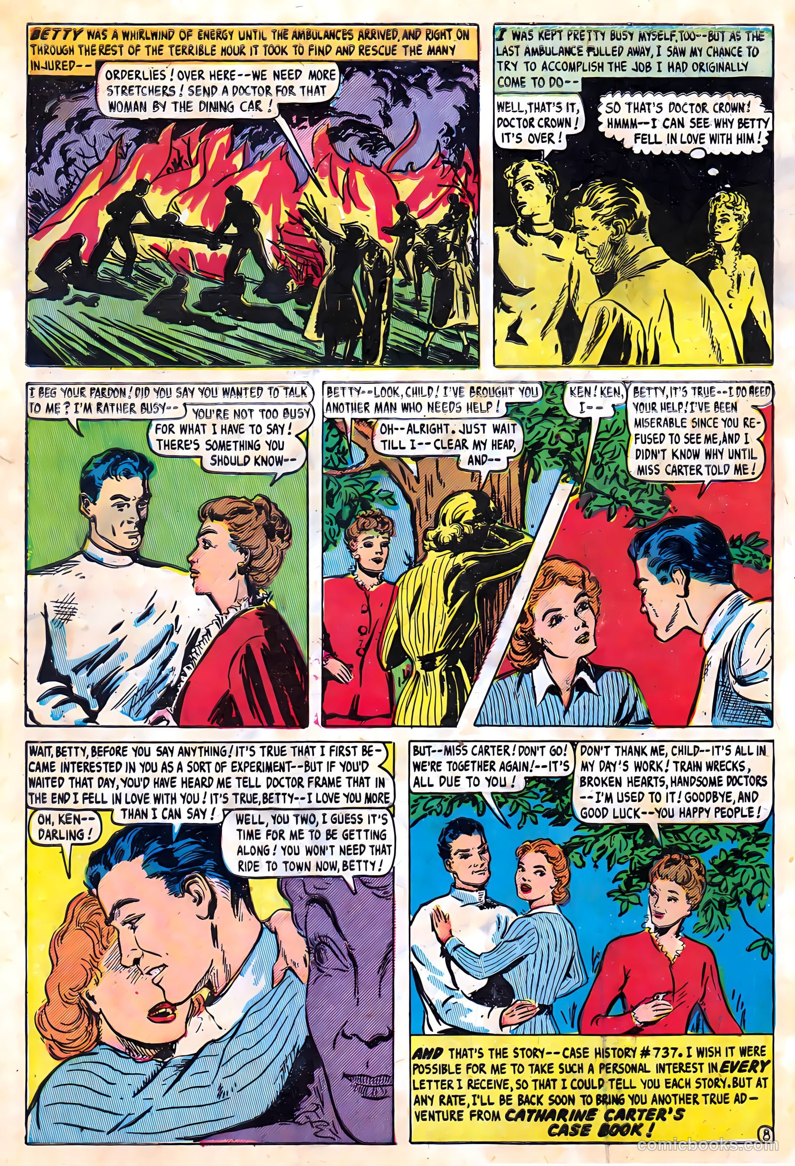 Pictorial Love Stories #22 — page 34 of 36