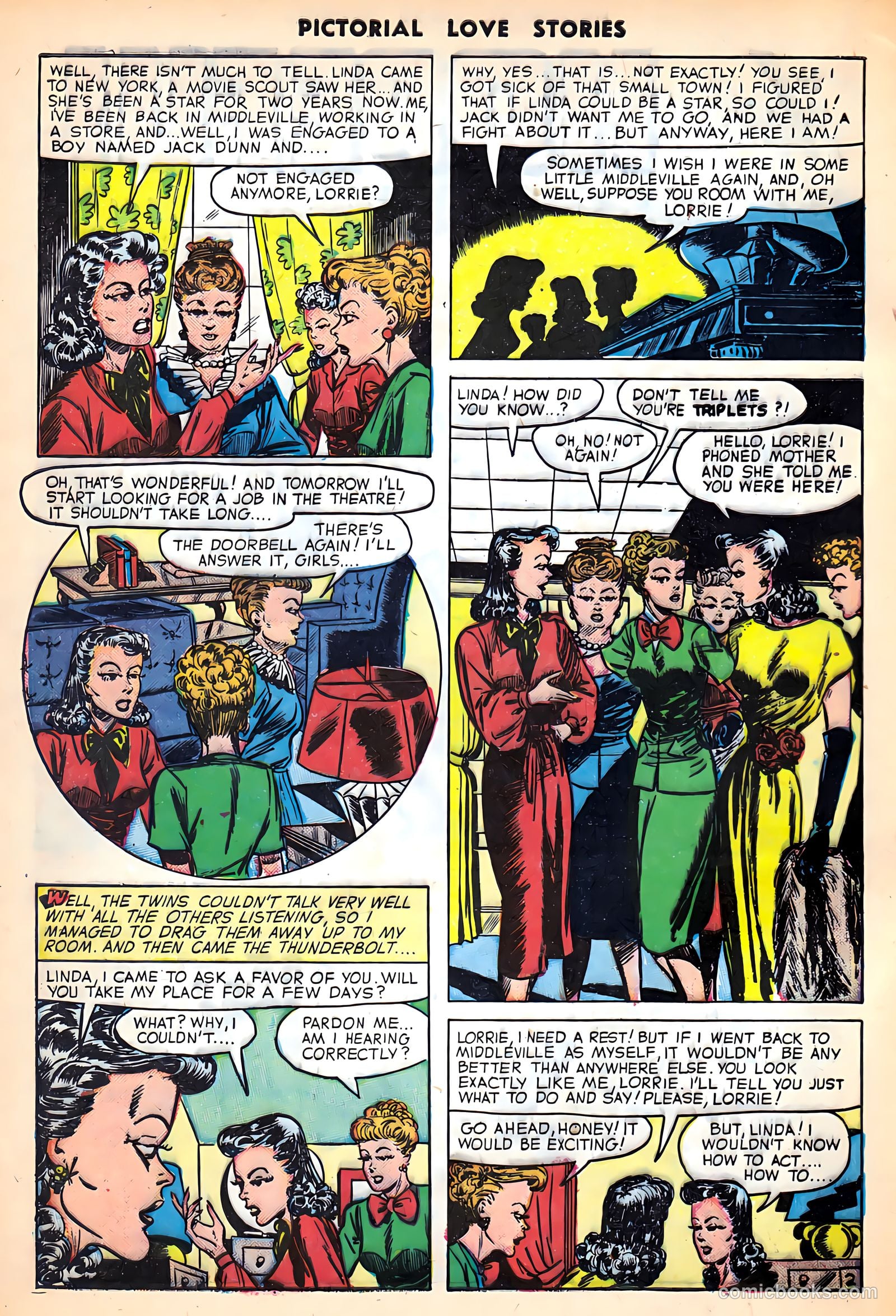 Pictorial Love Stories #23 — page 4 of 36