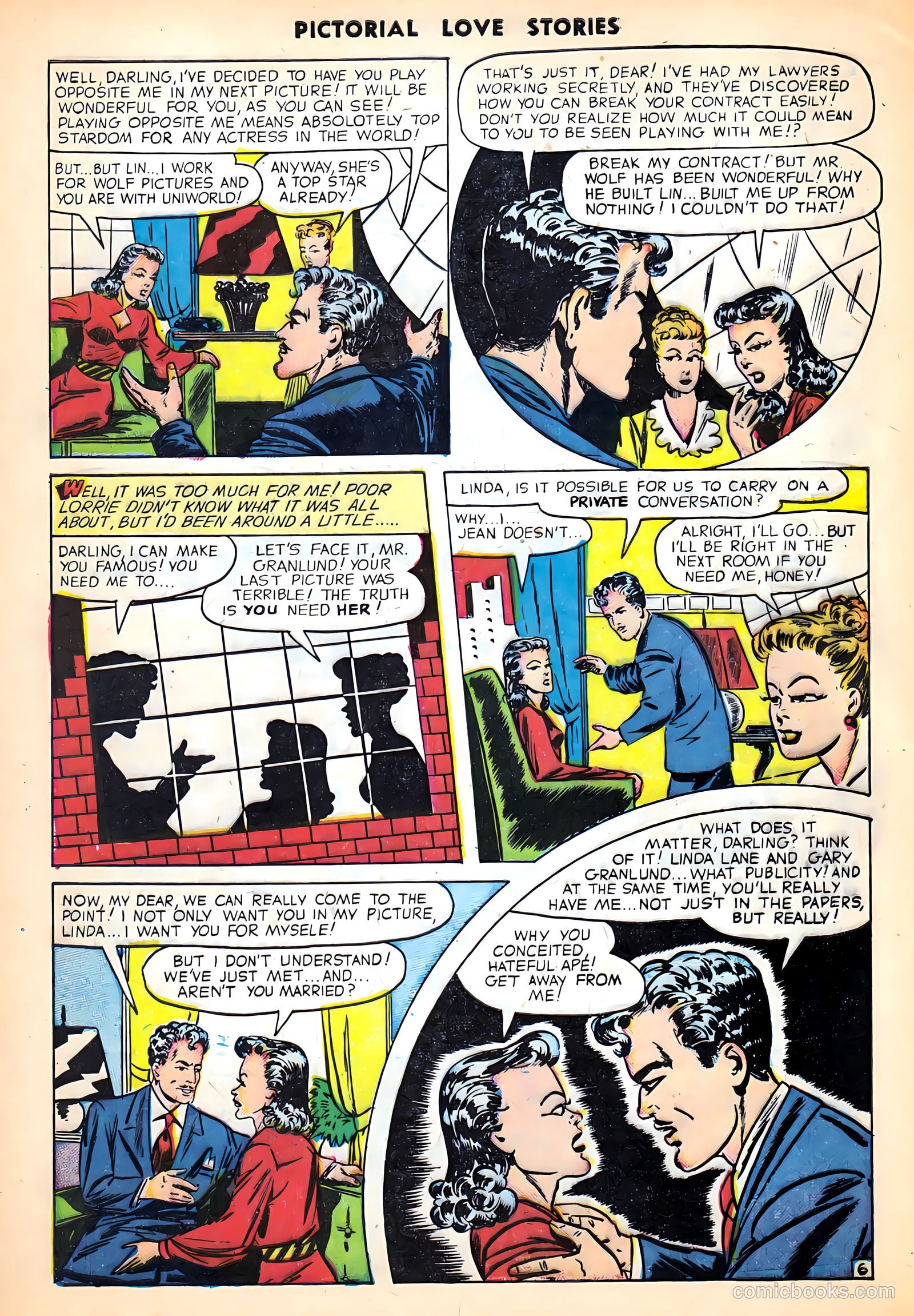 Pictorial Love Stories #23 — page 8 of 36