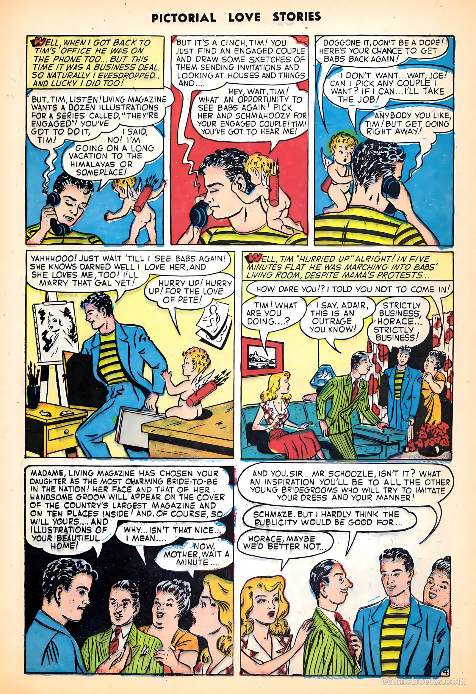 Pictorial Love Stories #23 — page 13 of 36