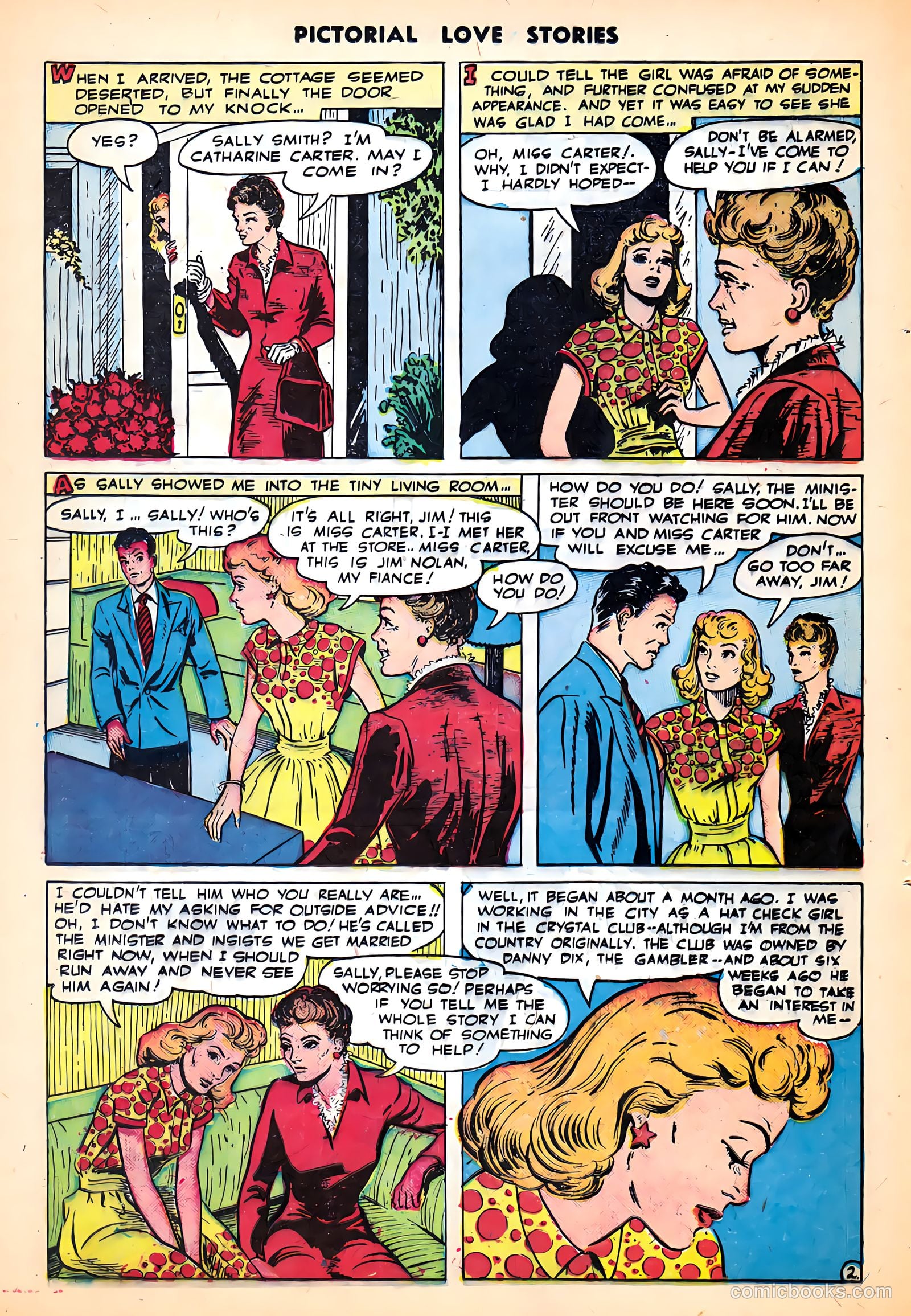 Pictorial Love Stories #23 — page 20 of 36