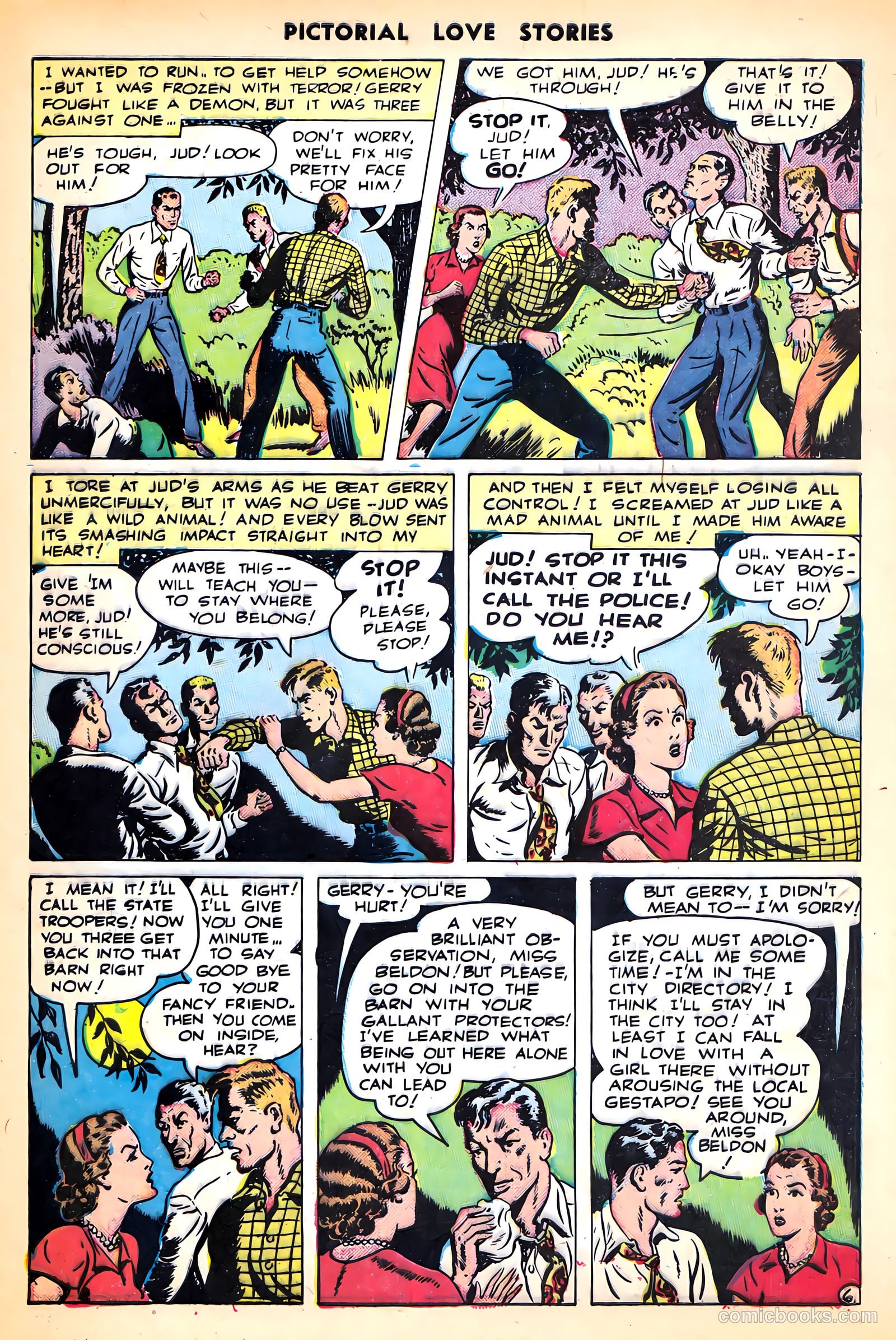 Pictorial Love Stories #23 — page 33 of 36