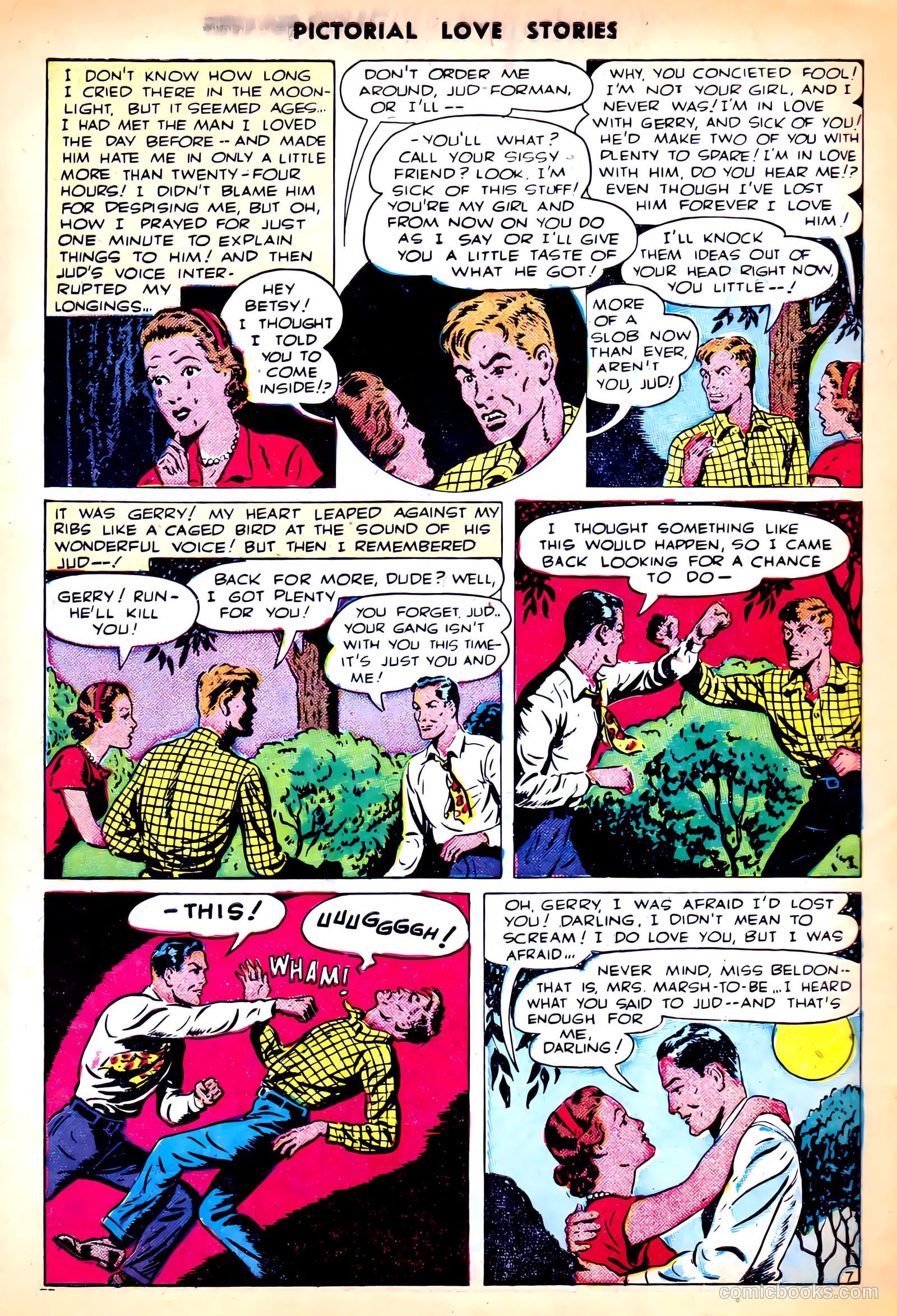 Pictorial Love Stories #23 — page 34 of 36
