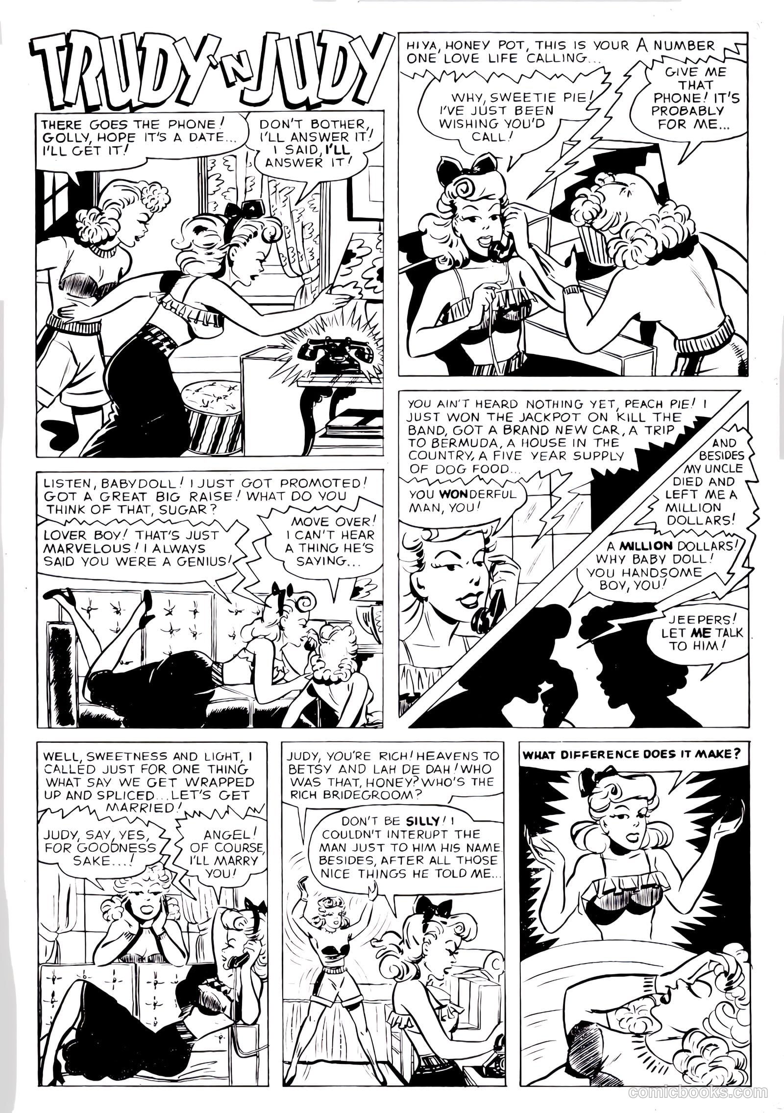 Pictorial Love Stories #23 — page 35 of 36