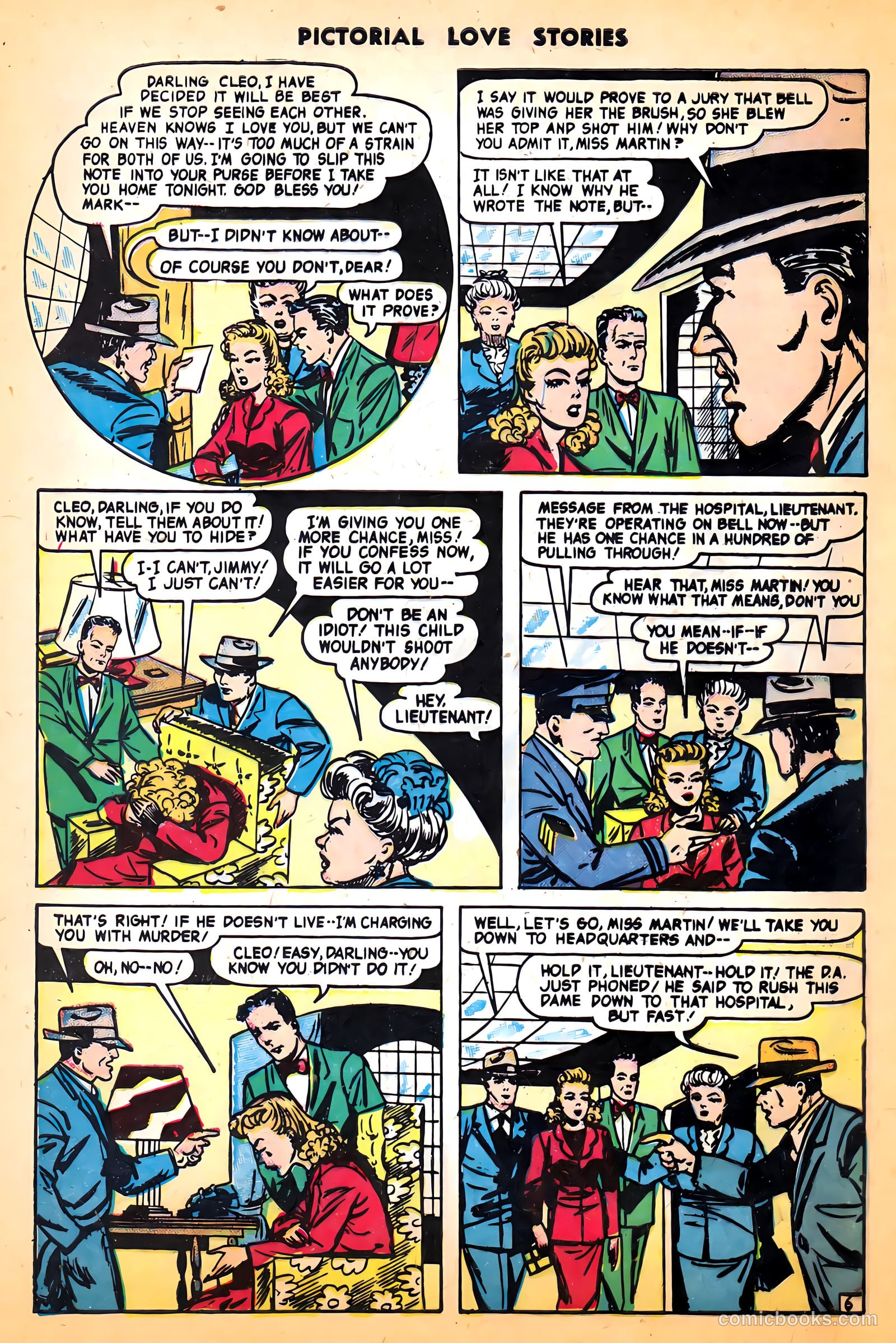 Pictorial Love Stories #24 — page 8 of 37
