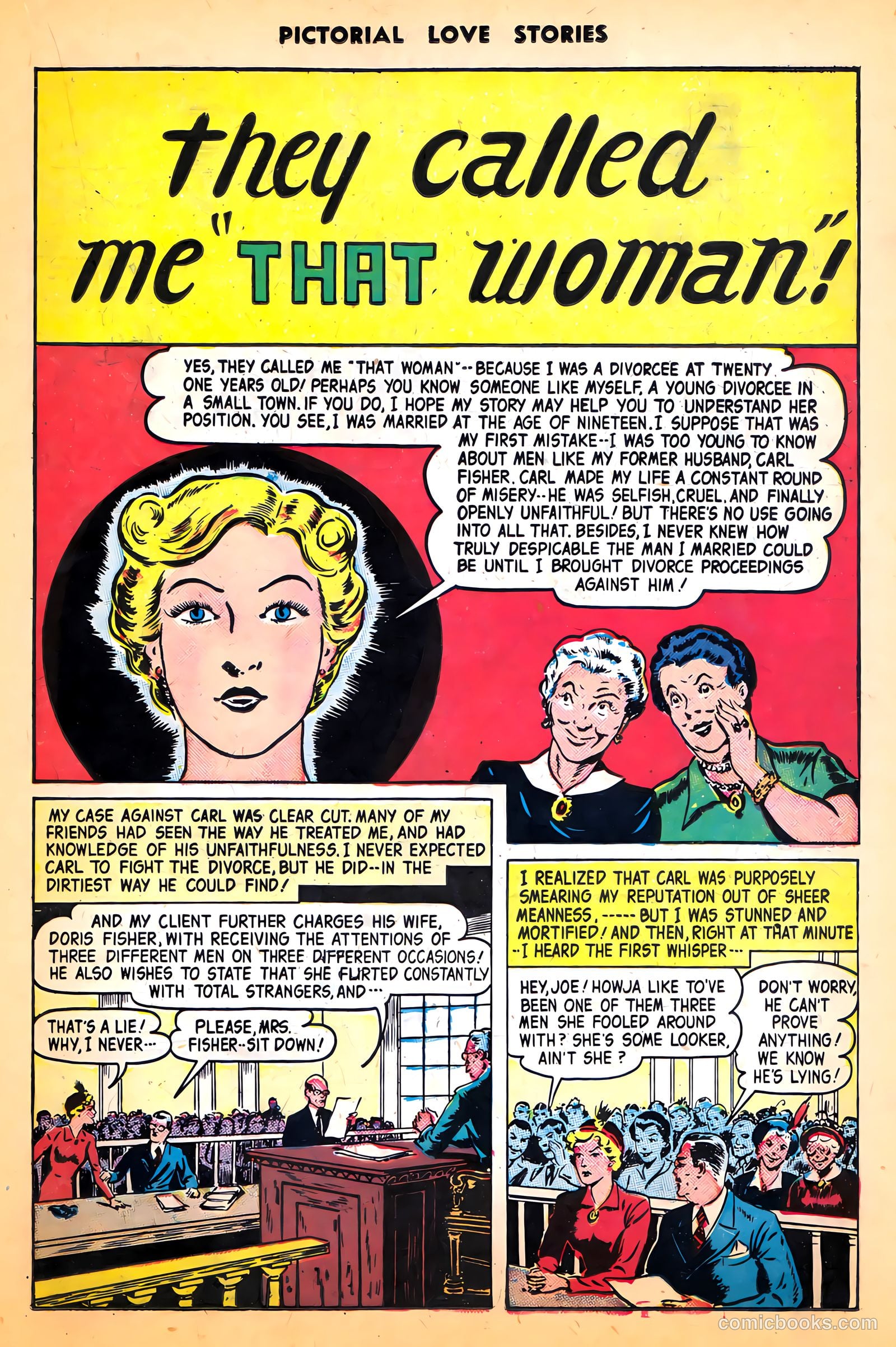 Pictorial Love Stories #24 — page 19 of 37