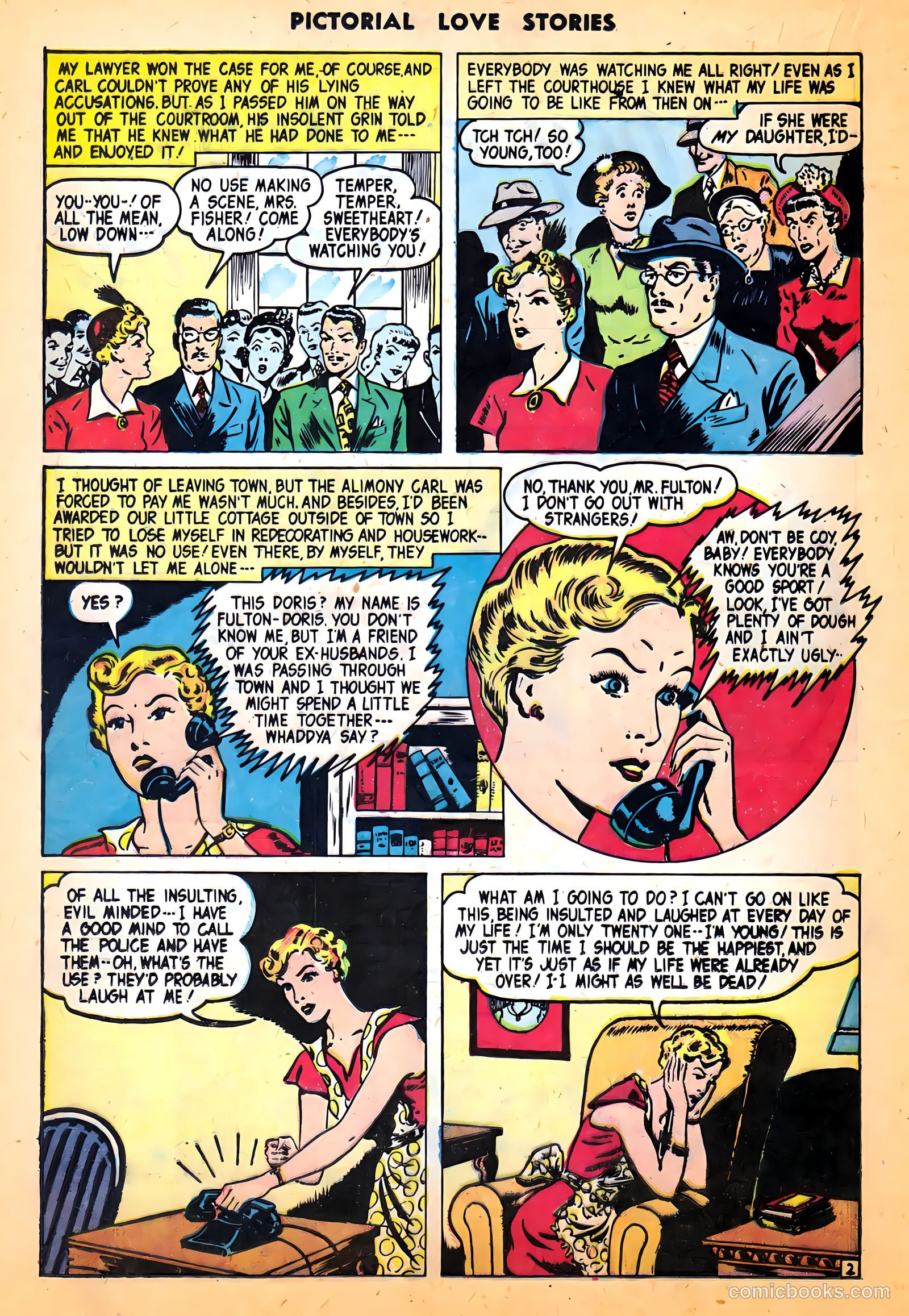 Pictorial Love Stories #24 — page 20 of 37