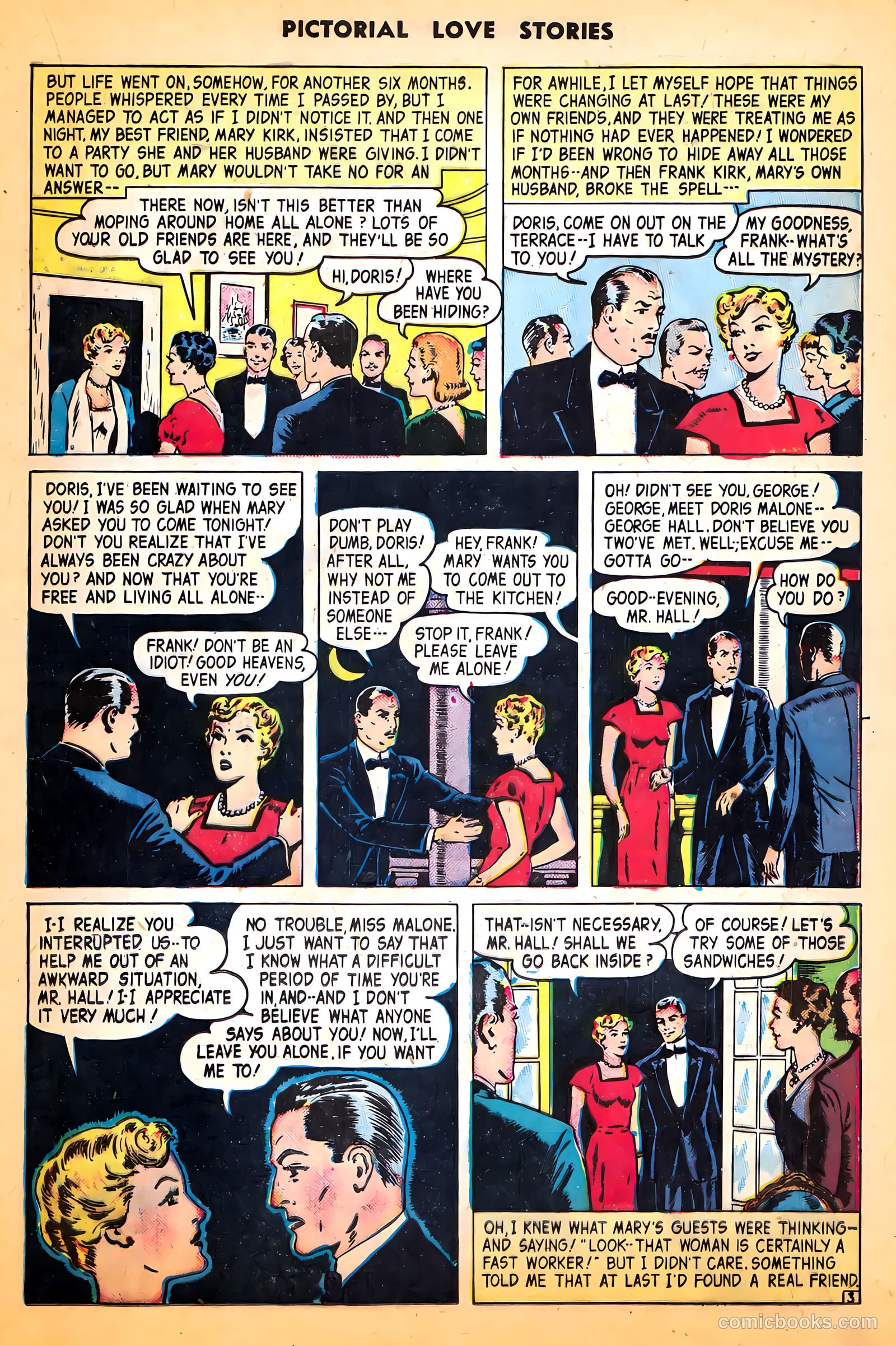 Pictorial Love Stories #24 — page 21 of 37