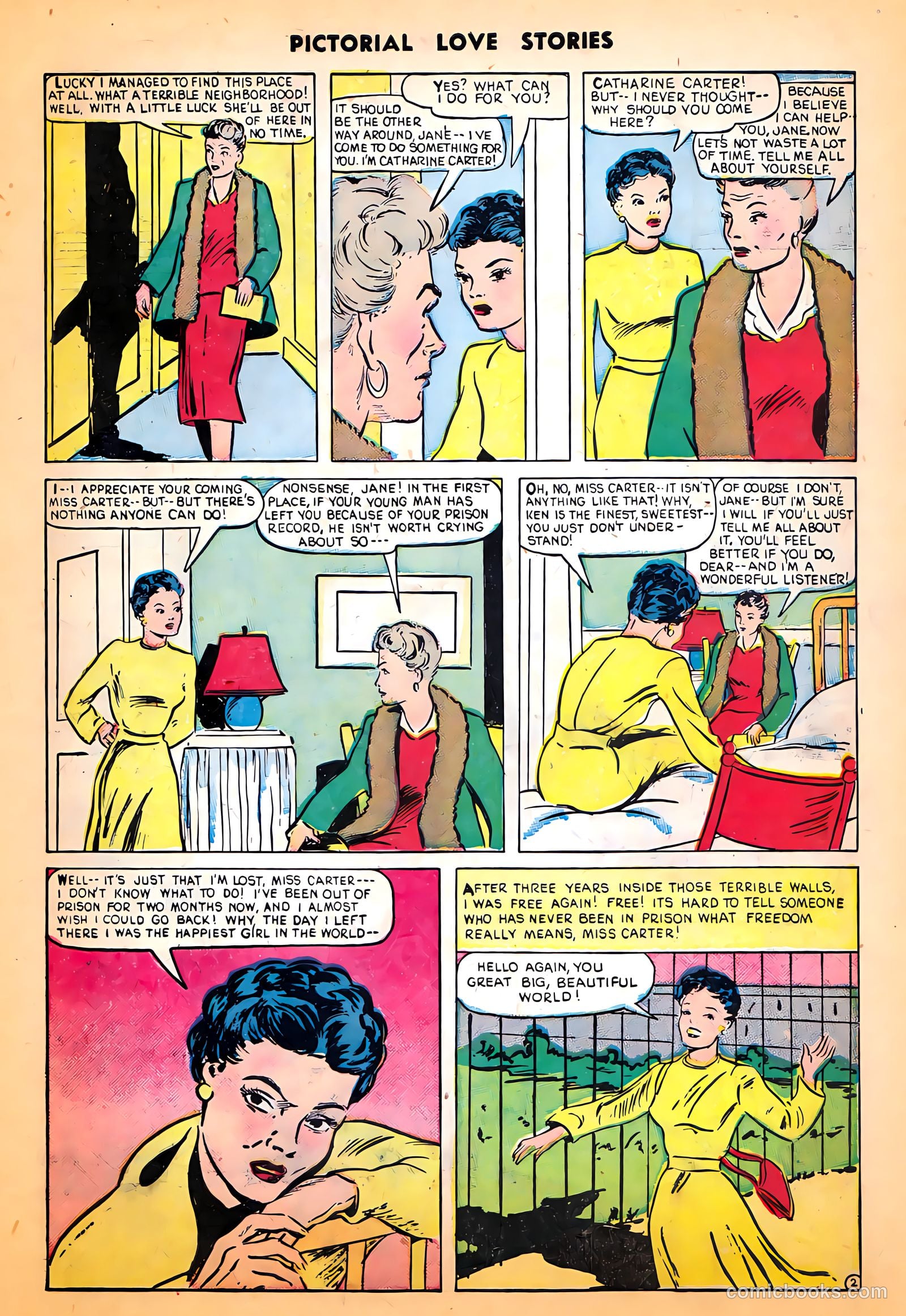 Pictorial Love Stories #24 — page 27 of 37