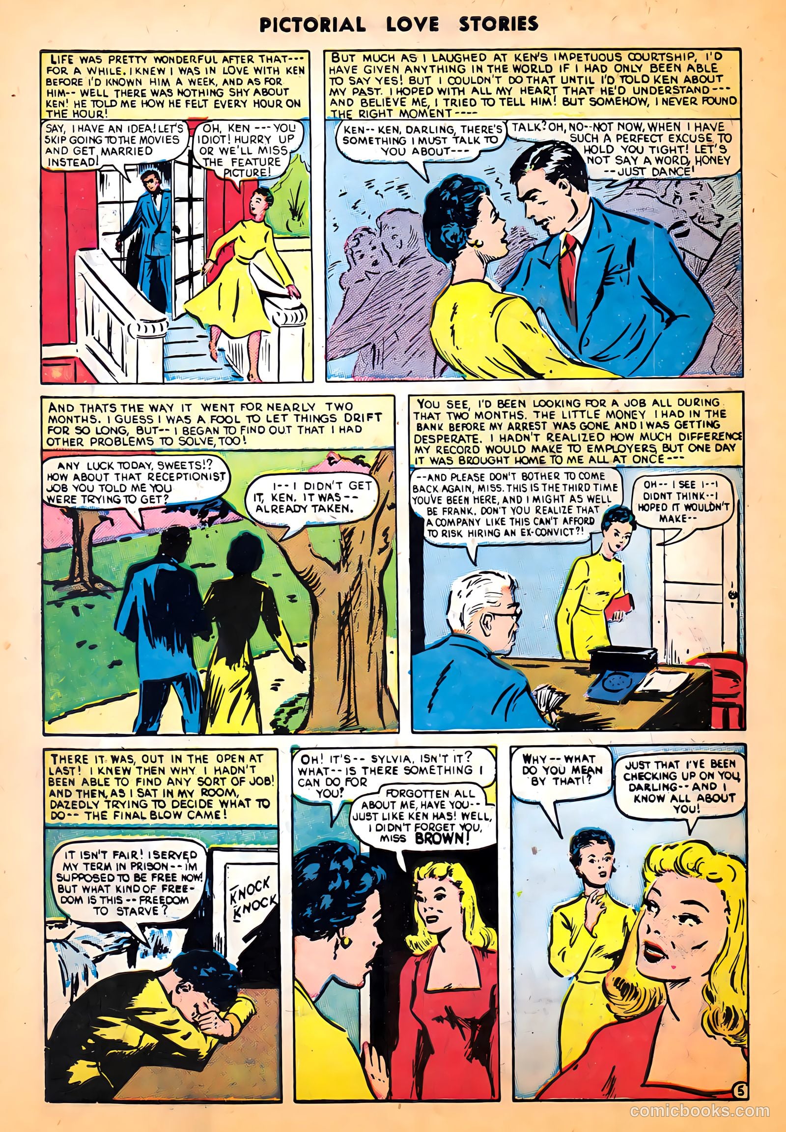 Pictorial Love Stories #24 — page 30 of 37