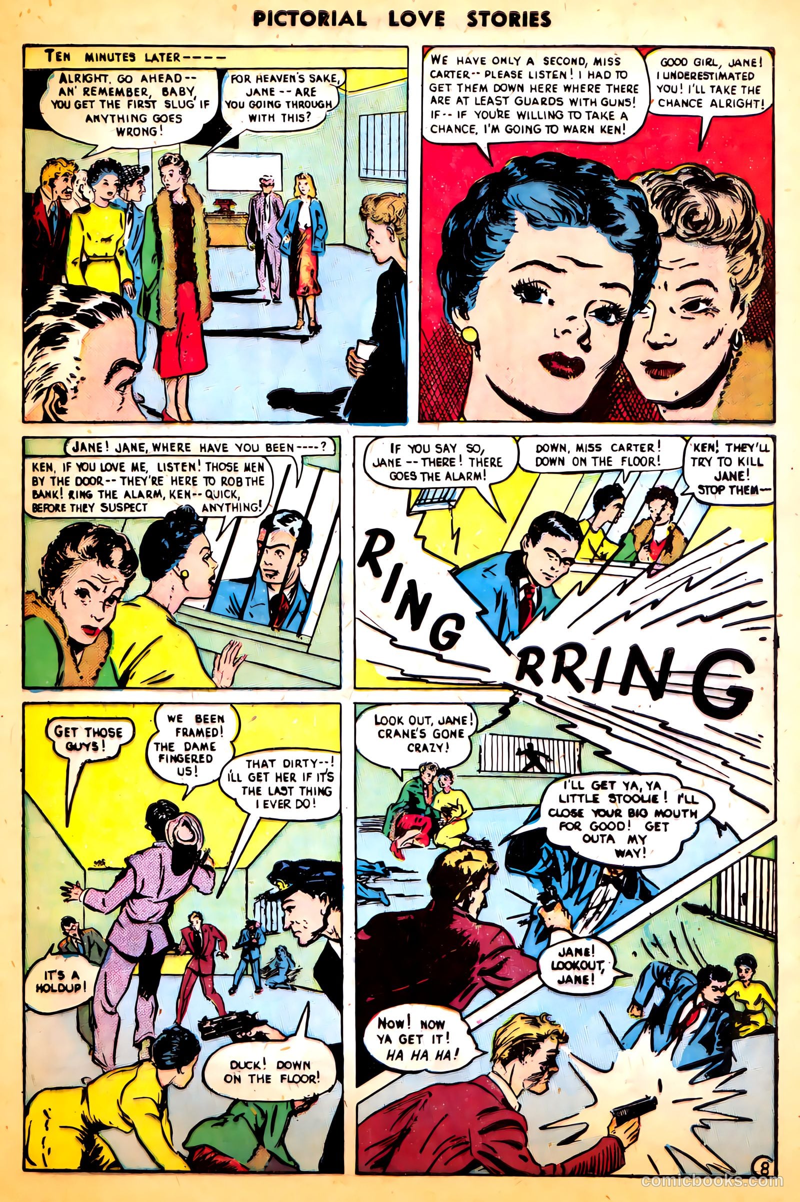 Pictorial Love Stories #24 — page 33 of 37