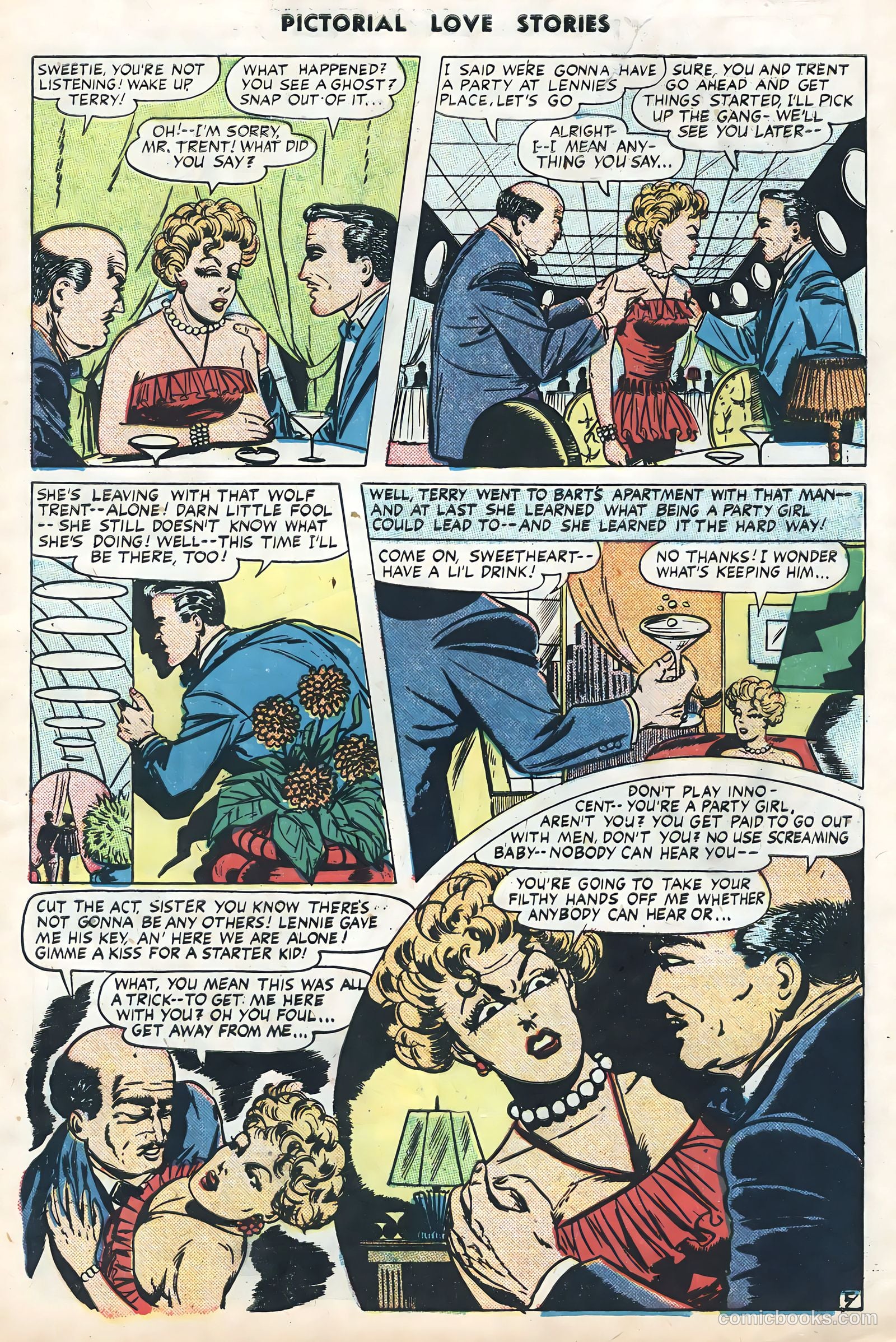 Pictorial Love Stories #25 — page 7 of 36