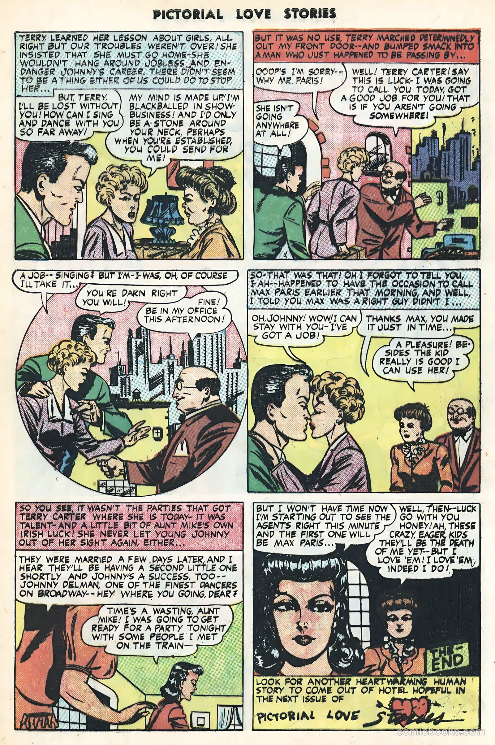 Pictorial Love Stories #25 — page 9 of 36