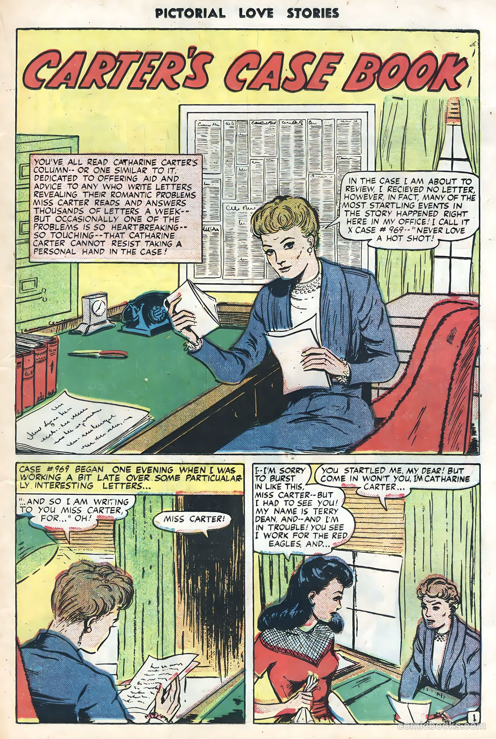 Pictorial Love Stories #25 — page 19 of 36