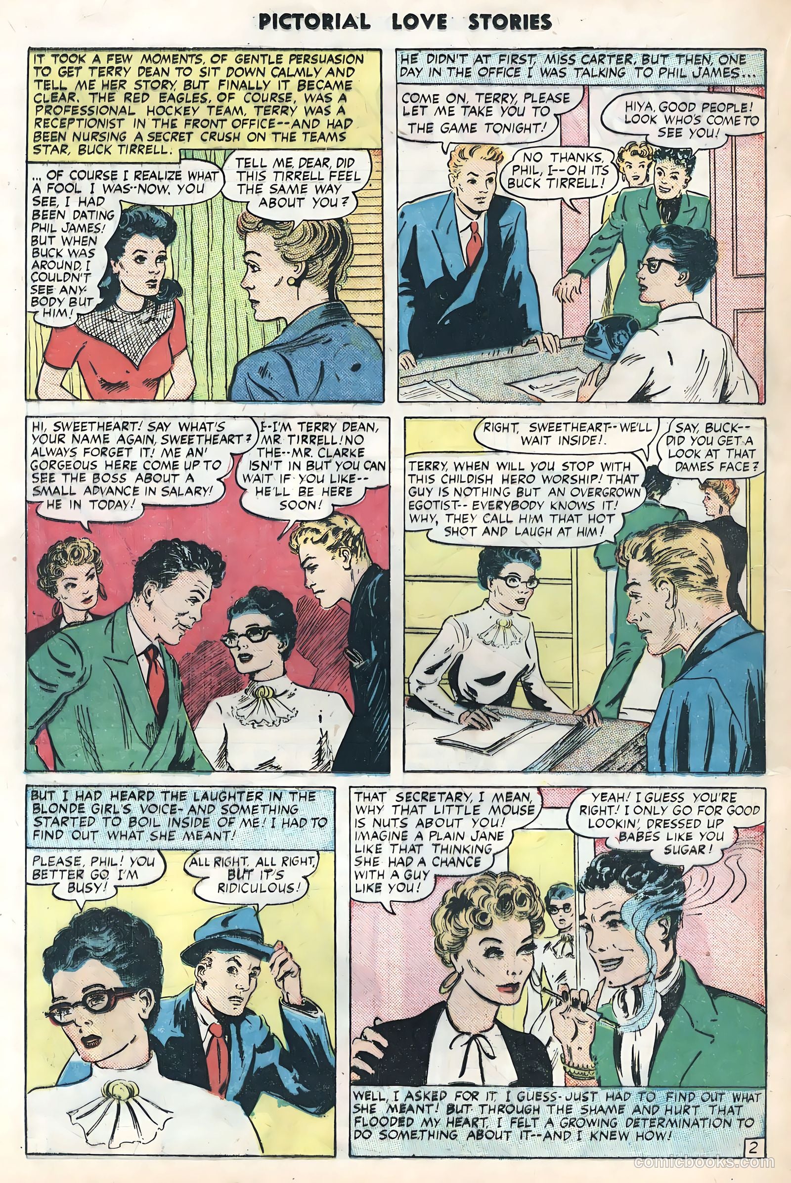 Pictorial Love Stories #25 — page 20 of 36