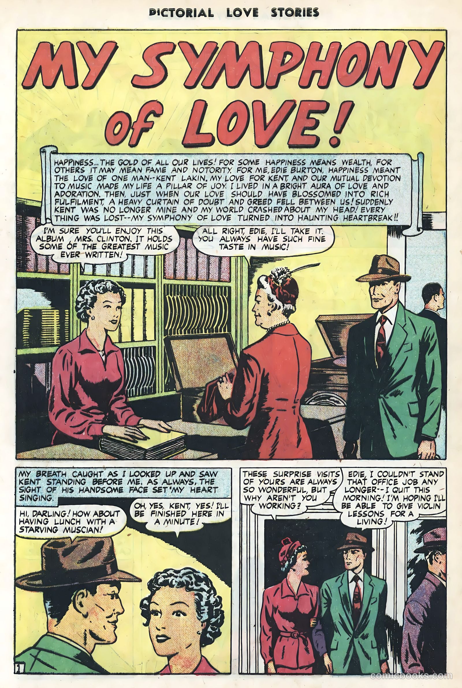 Pictorial Love Stories #25 — page 28 of 36