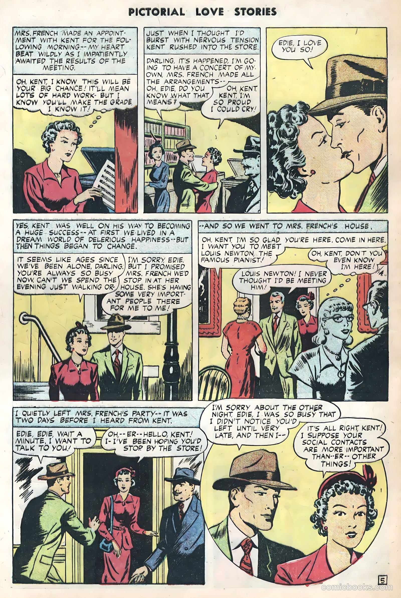 Pictorial Love Stories #25 — page 32 of 36