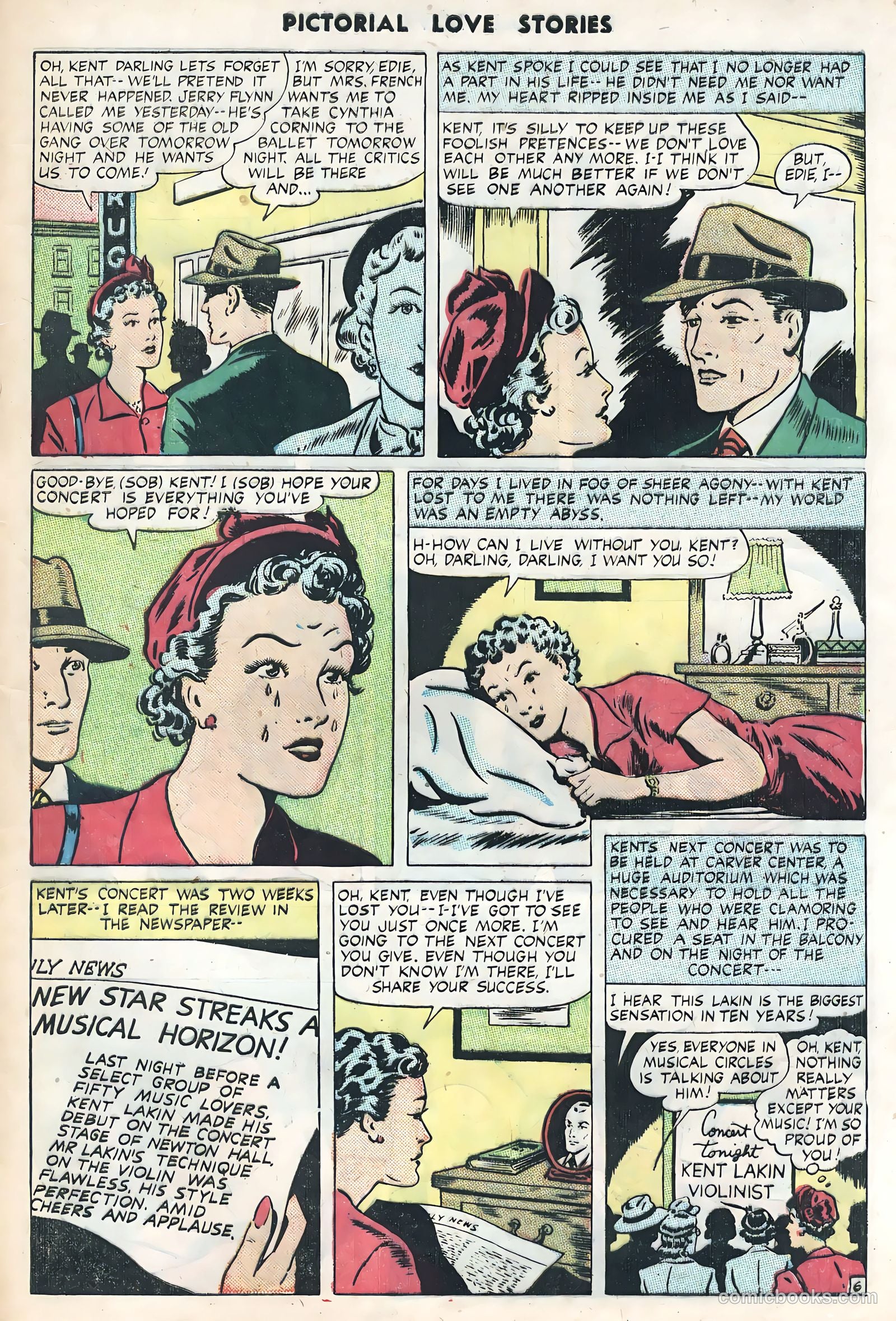 Pictorial Love Stories #25 — page 33 of 36