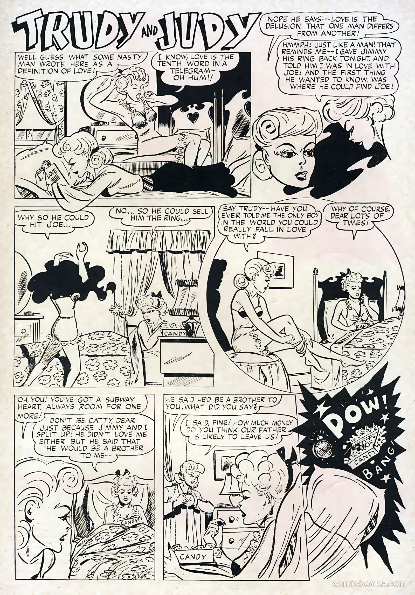 Pictorial Love Stories #25 — page 35 of 36
