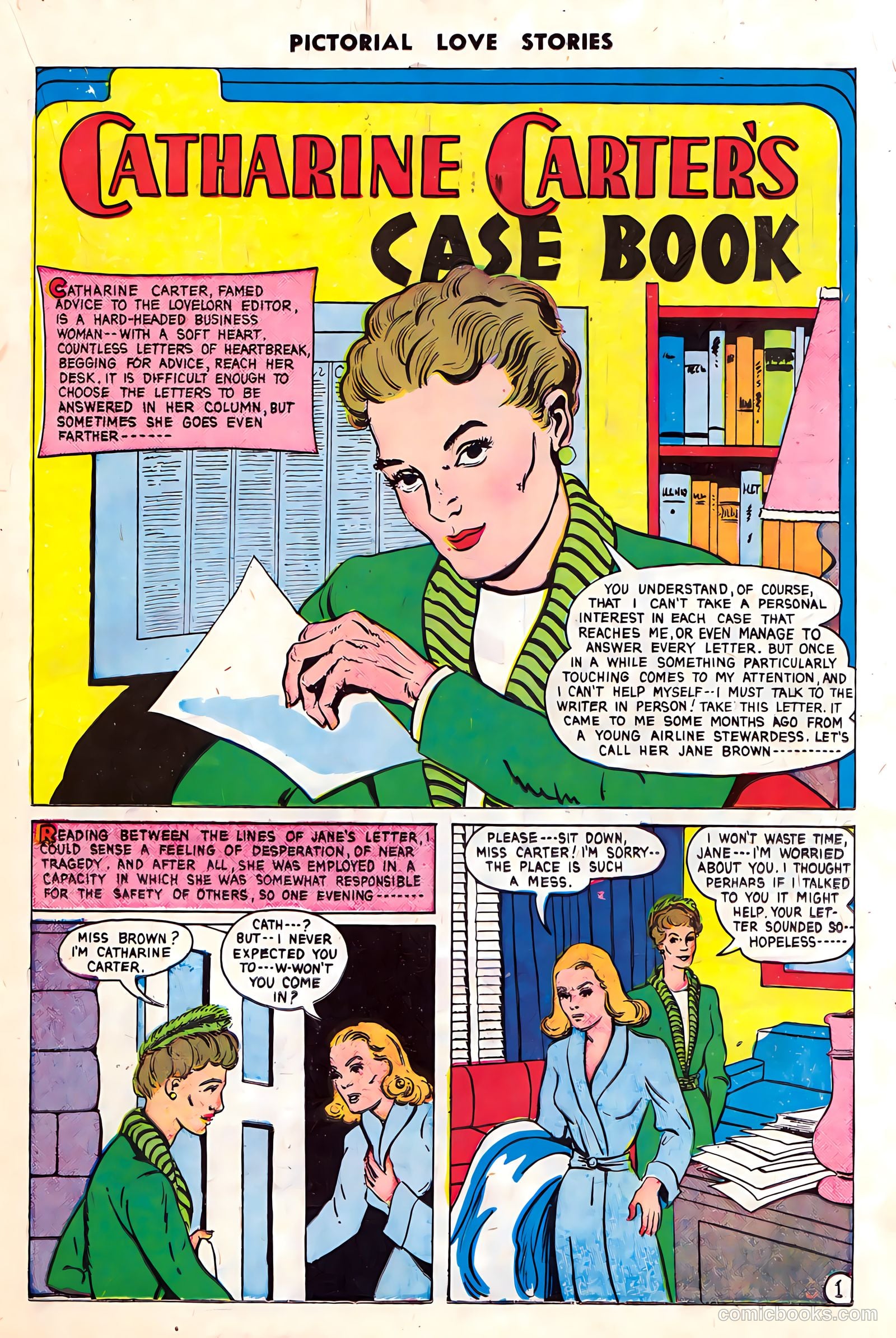Pictorial Love Stories #26 — page 19 of 37