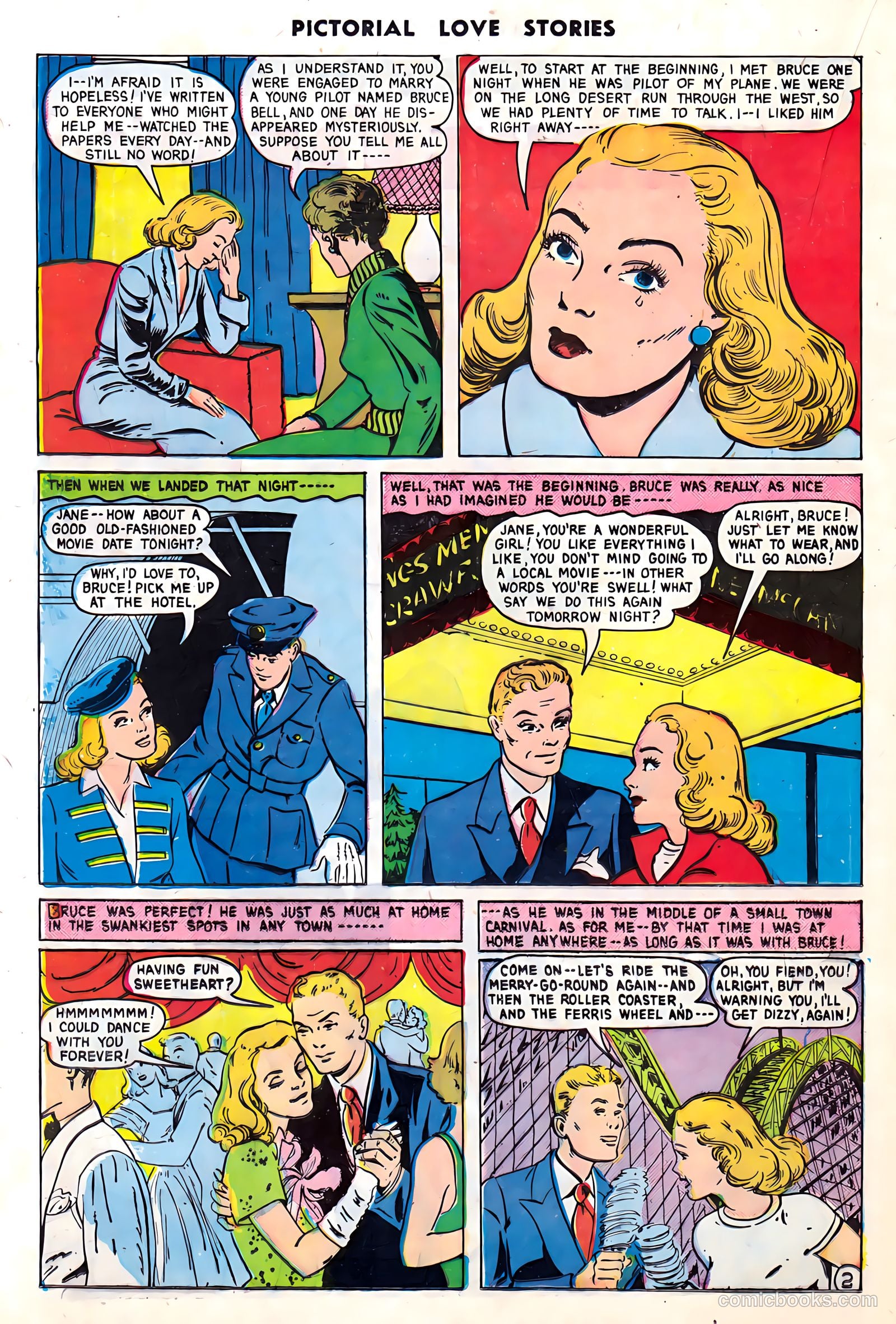 Pictorial Love Stories #26 — page 20 of 37