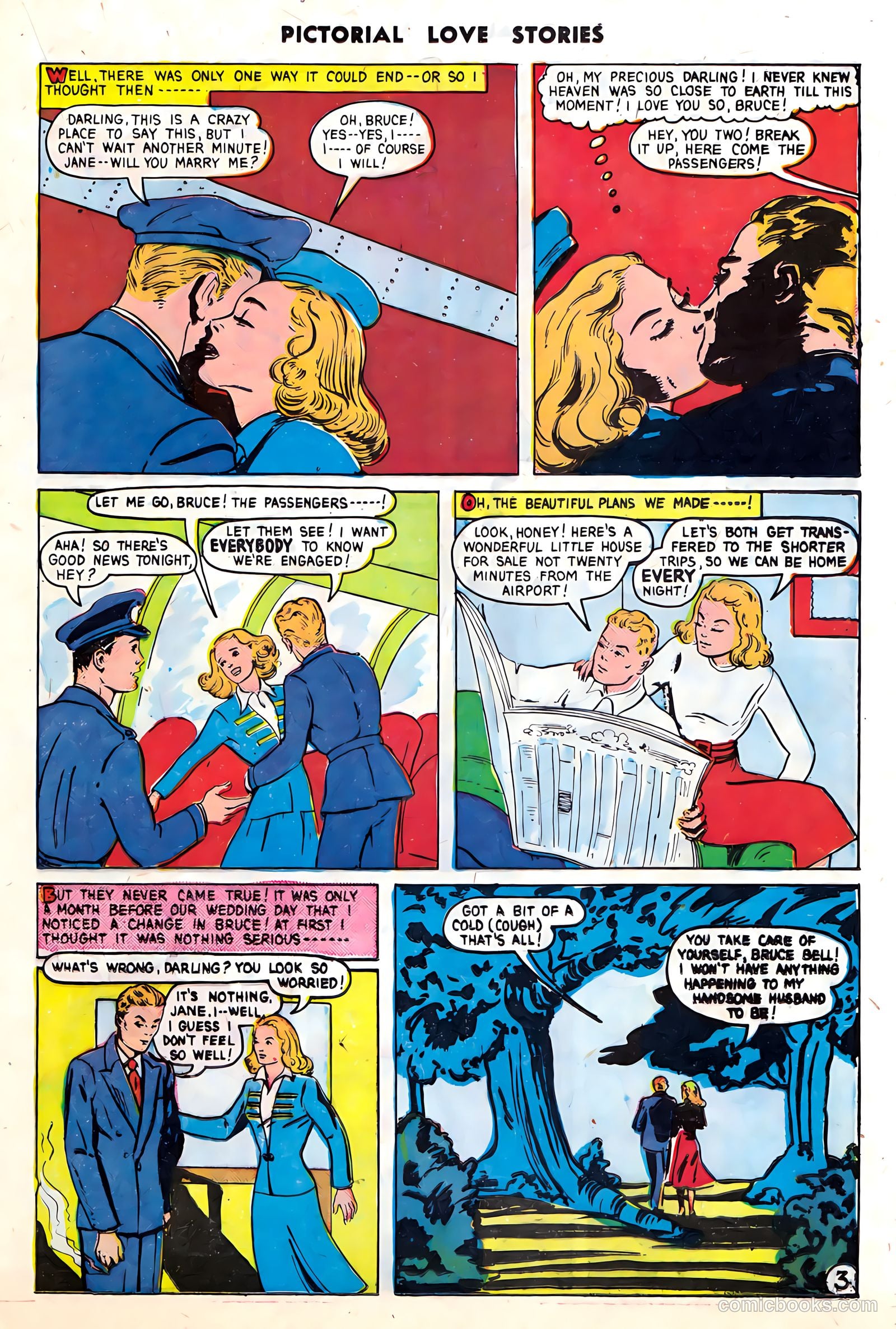 Pictorial Love Stories #26 — page 21 of 37