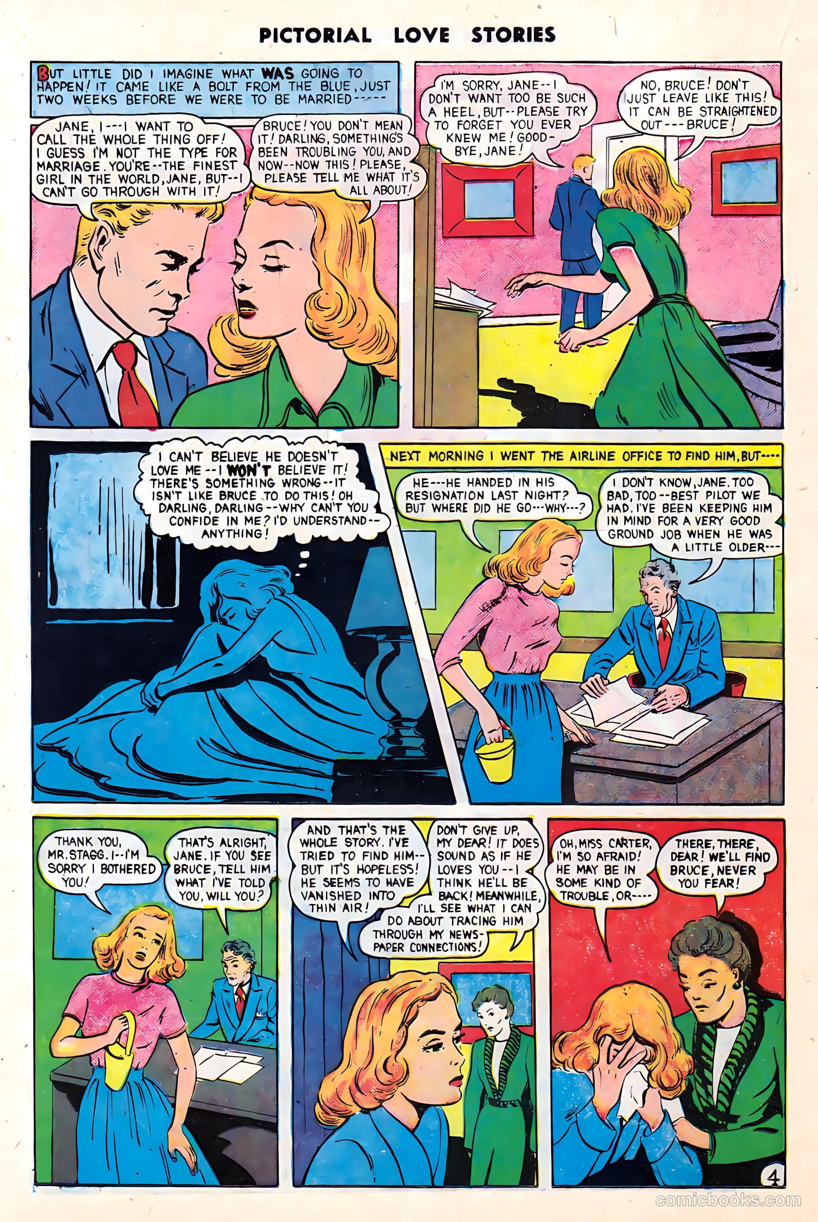 Pictorial Love Stories #26 — page 22 of 37