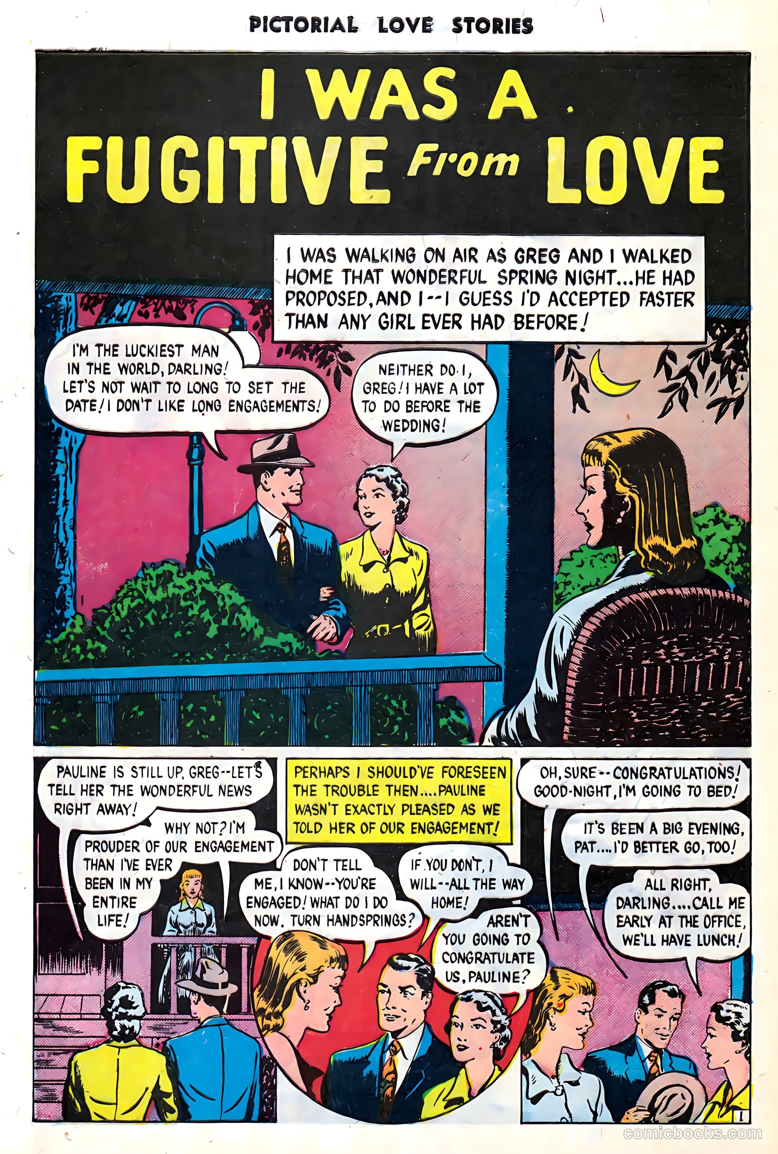 Pictorial Love Stories #26 — page 28 of 37