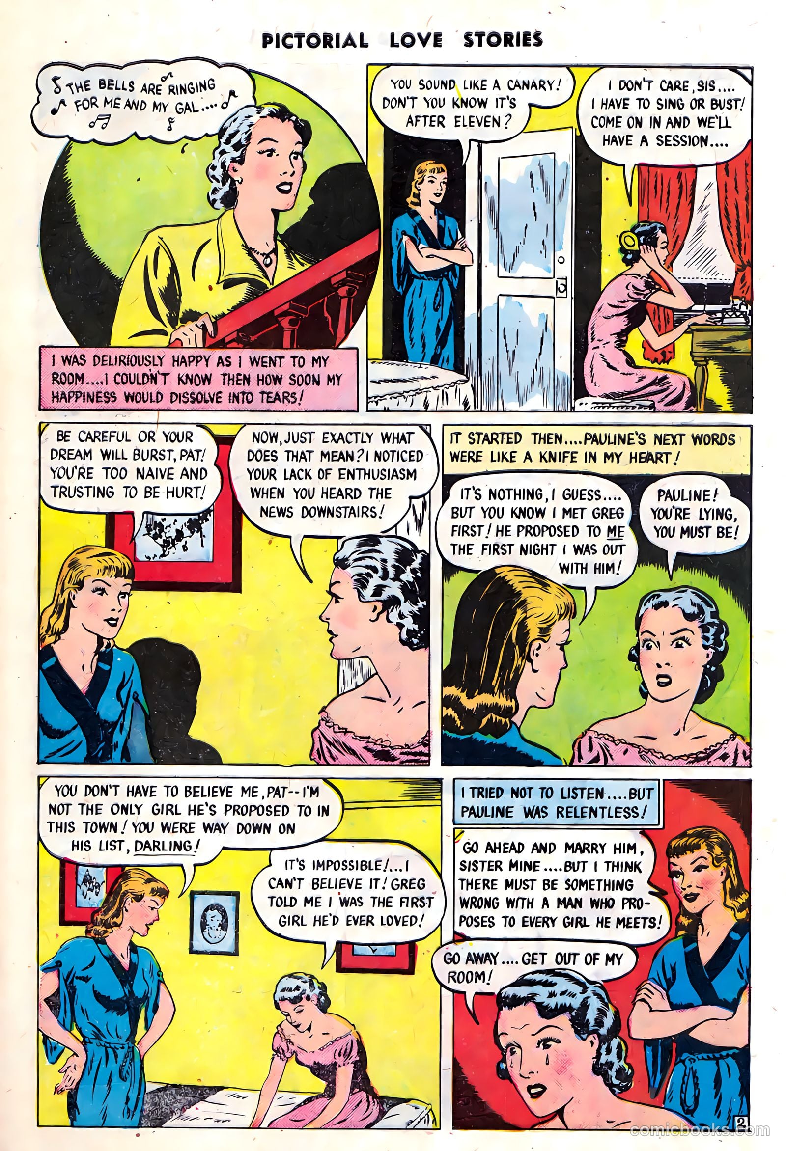 Pictorial Love Stories #26 — page 29 of 37