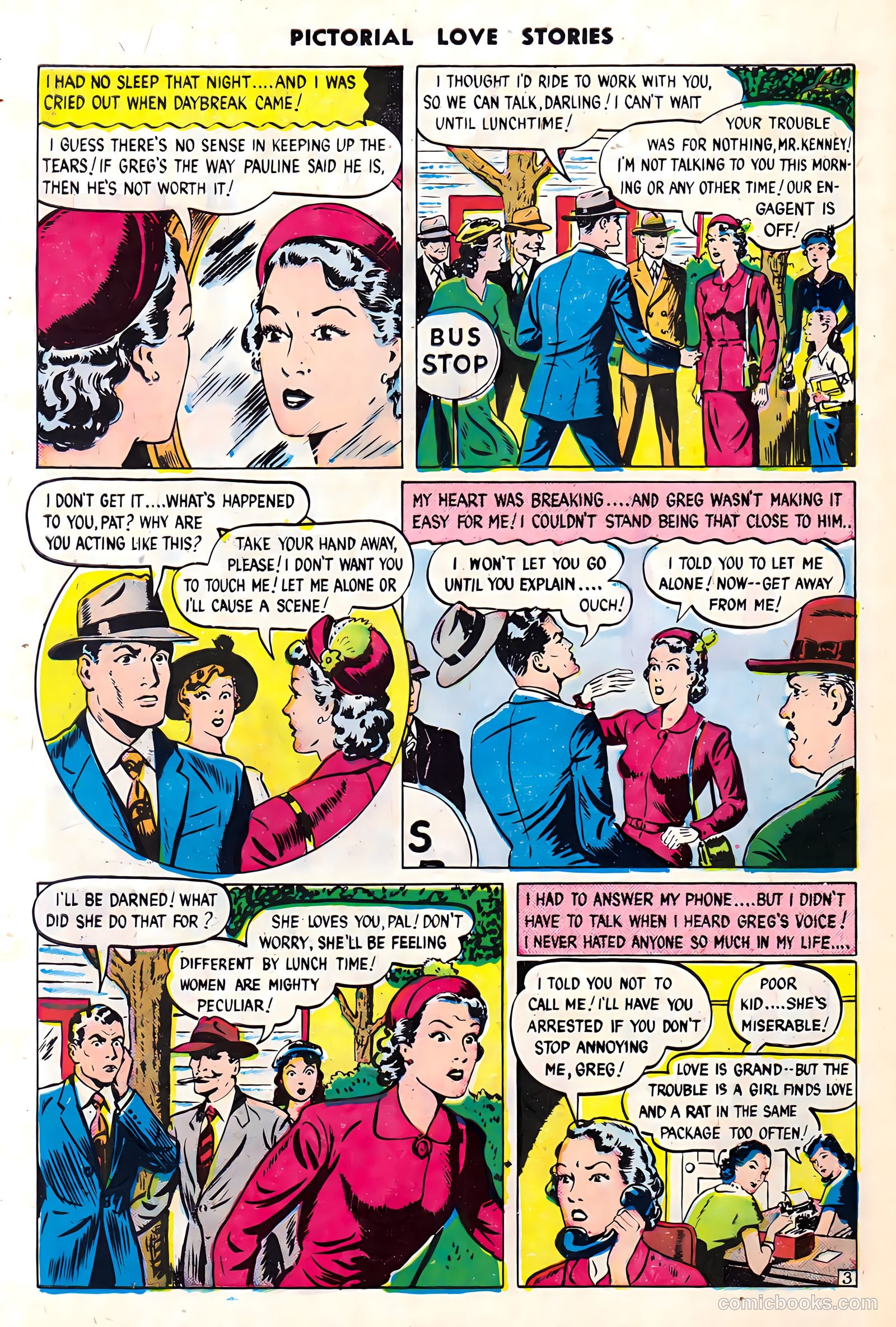 Pictorial Love Stories #26 — page 30 of 37