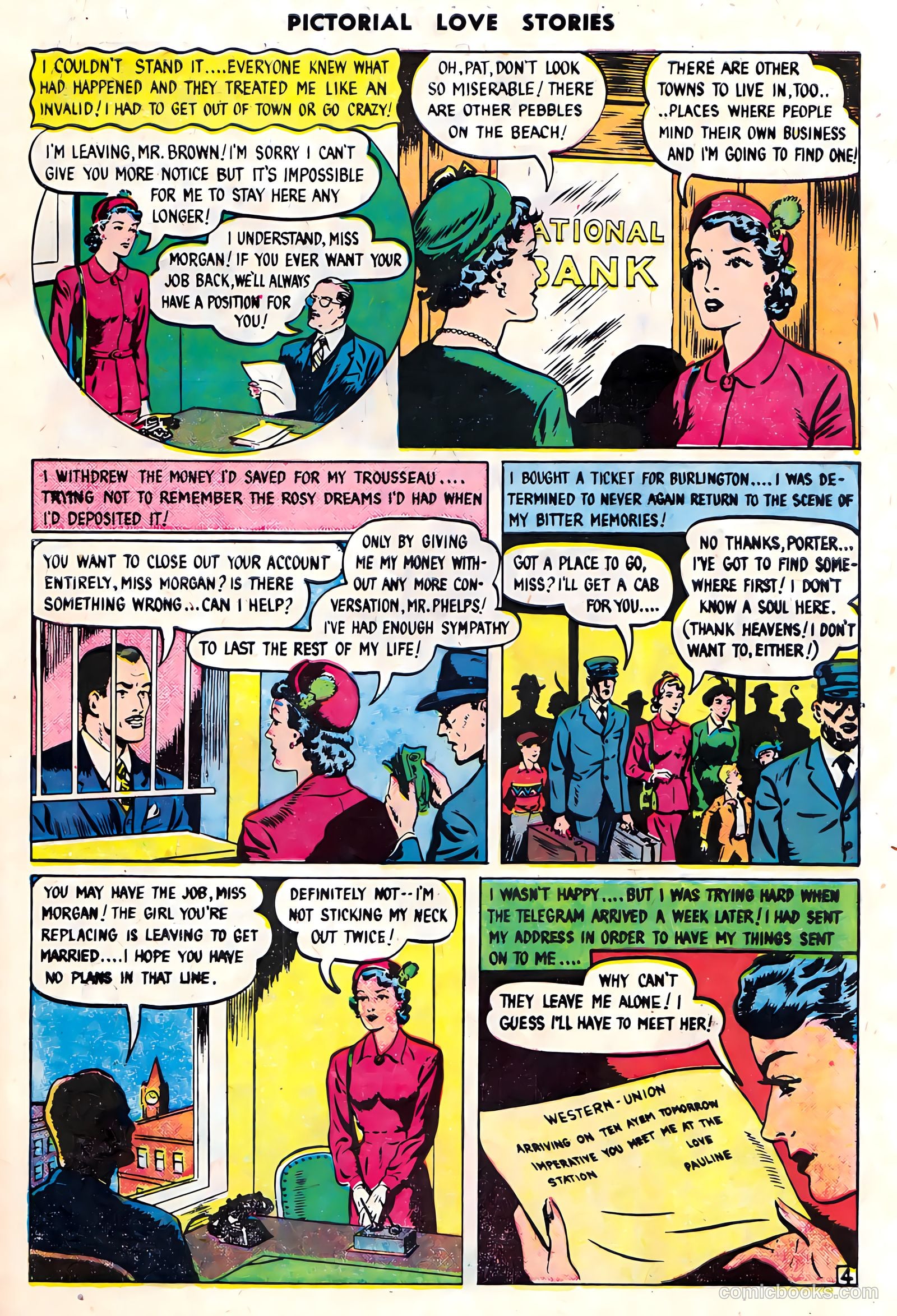 Pictorial Love Stories #26 — page 31 of 37