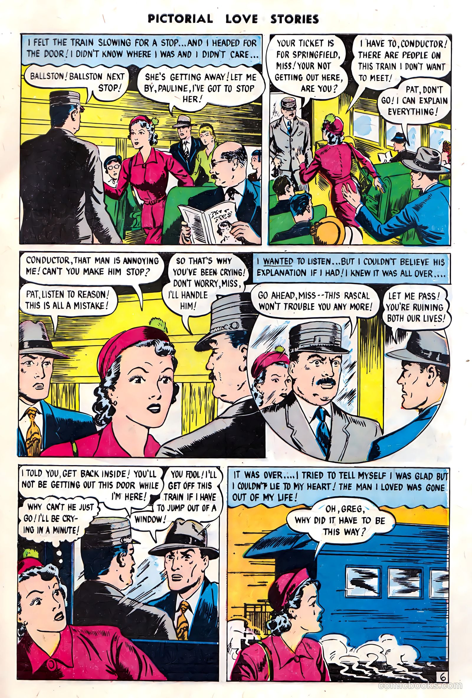 Pictorial Love Stories #26 — page 33 of 37