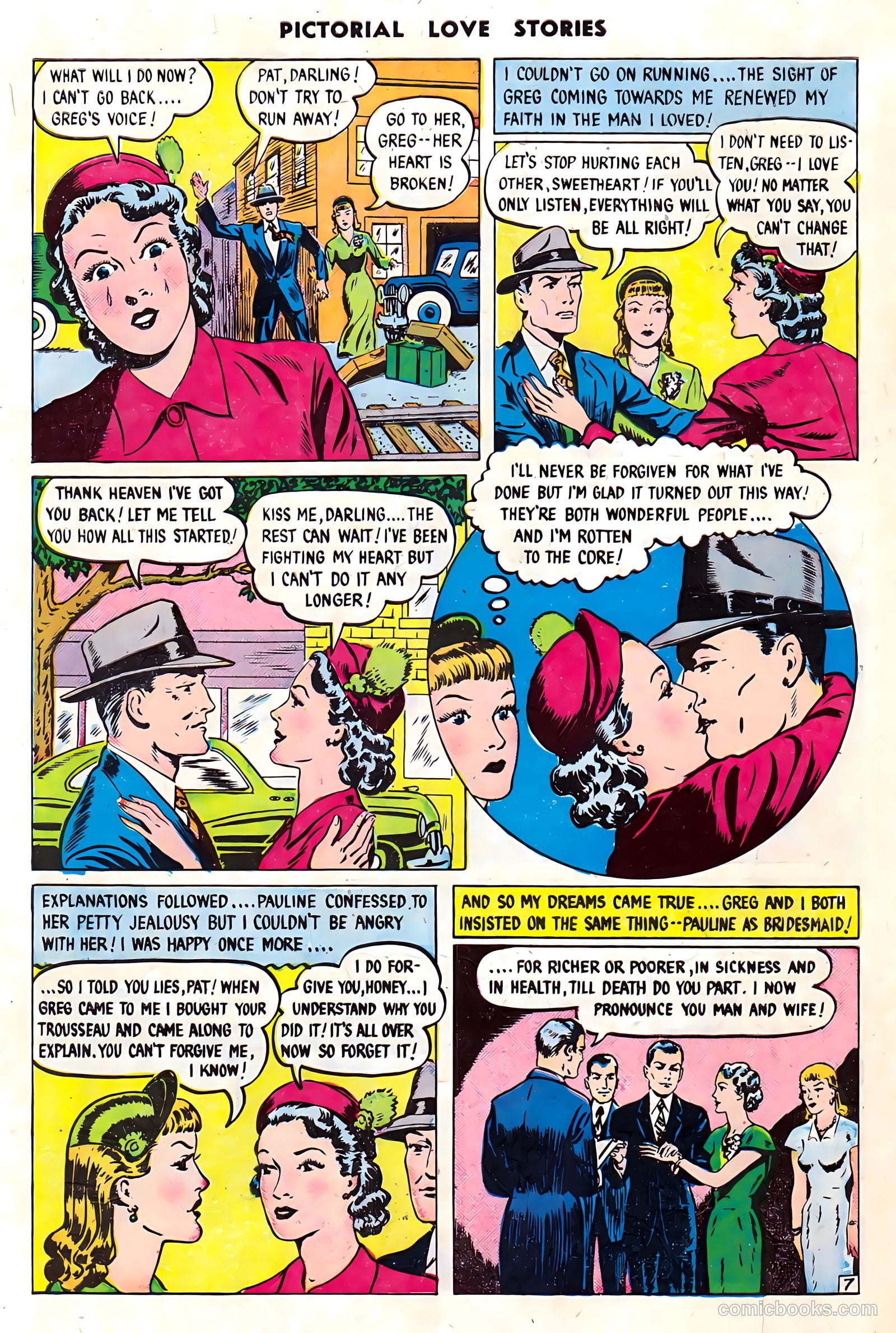 Pictorial Love Stories #26 — page 34 of 37