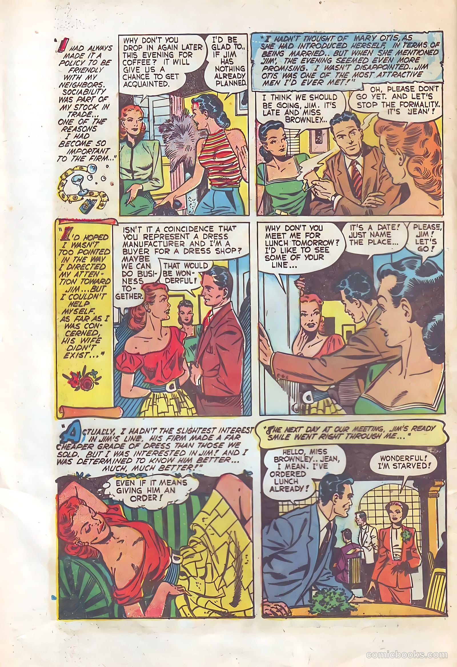 Pictorial Romances #10 — page 4 of 36