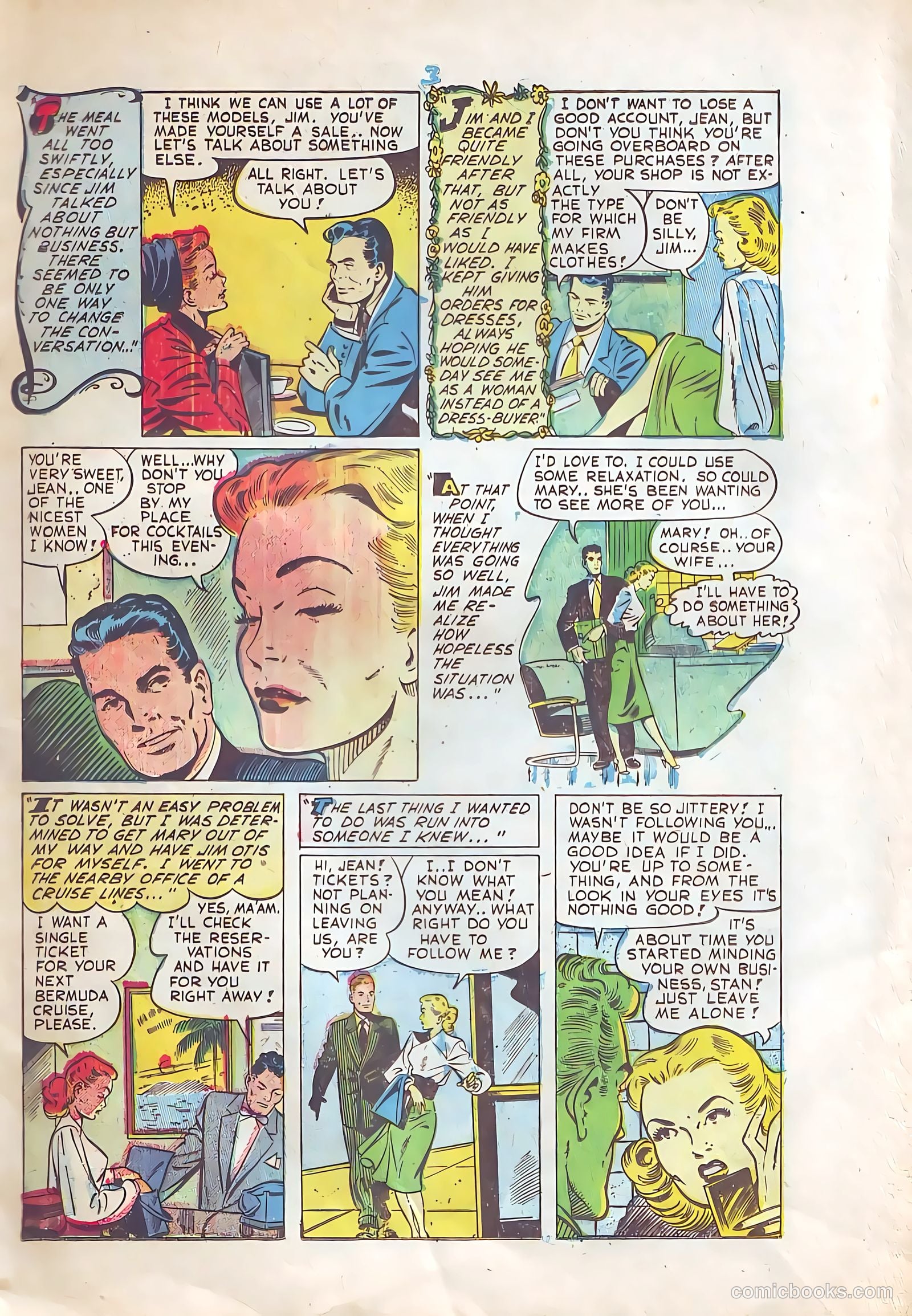 Pictorial Romances #10 — page 5 of 36