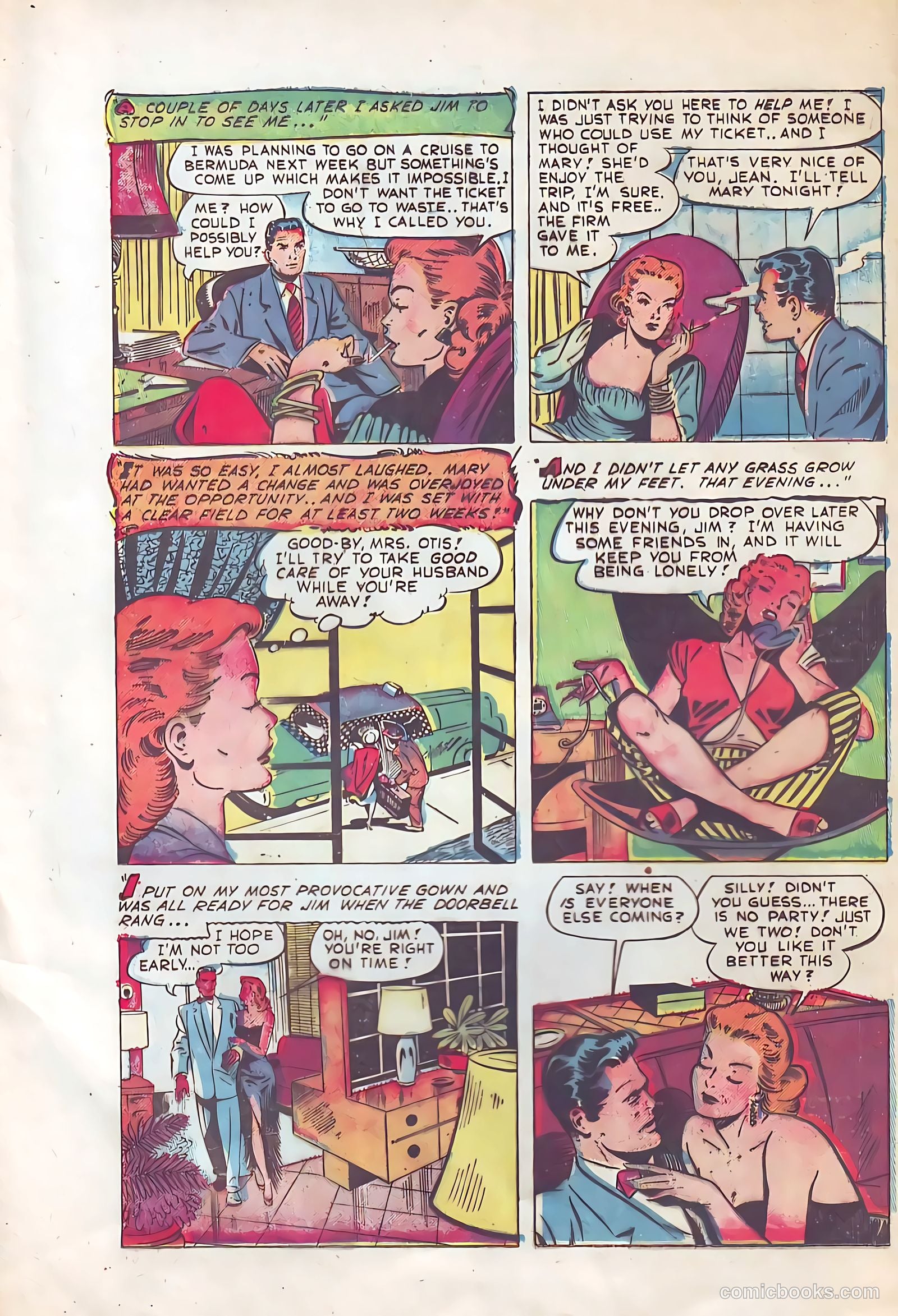 Pictorial Romances #10 — page 6 of 36
