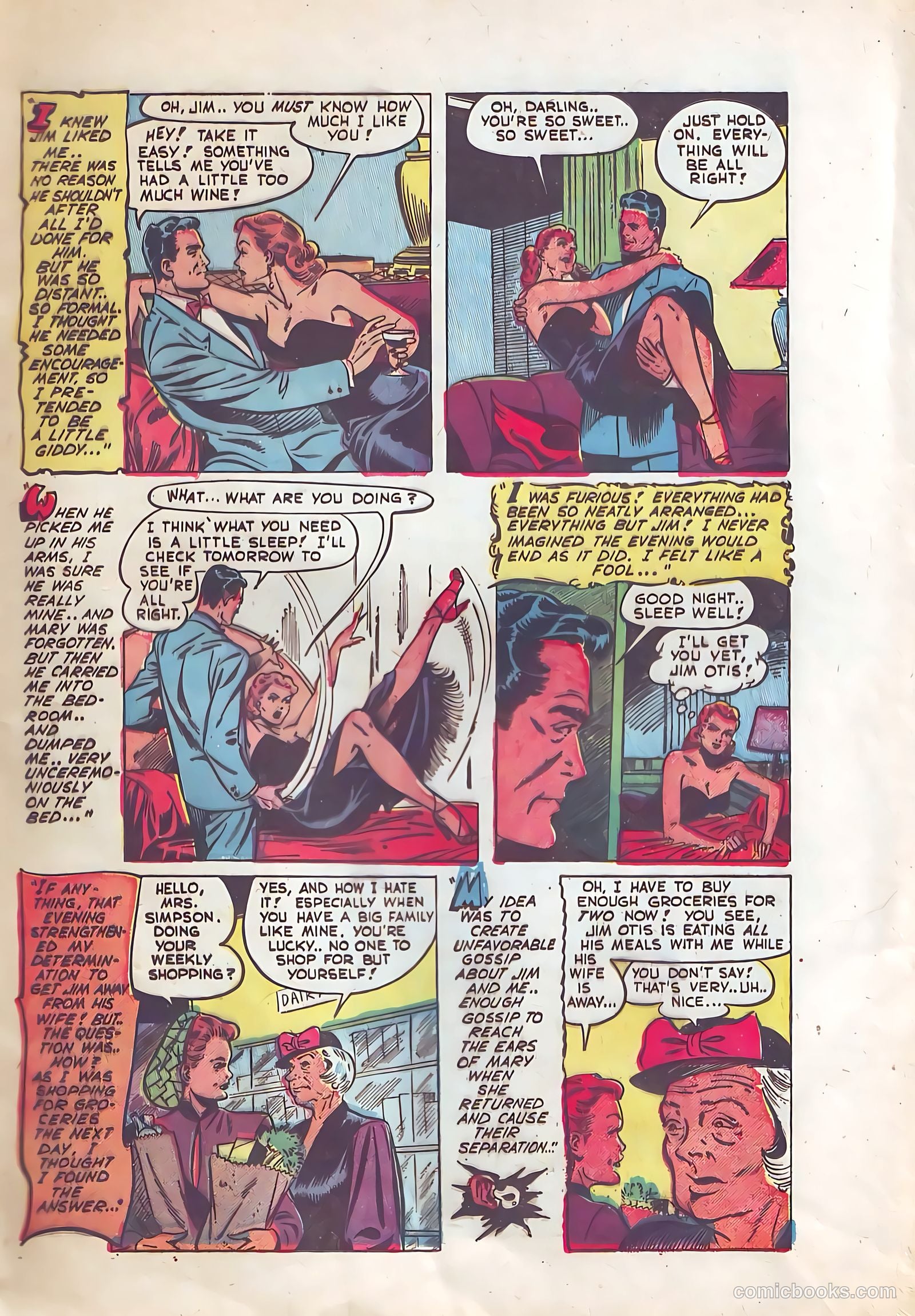 Pictorial Romances #10 — page 7 of 36