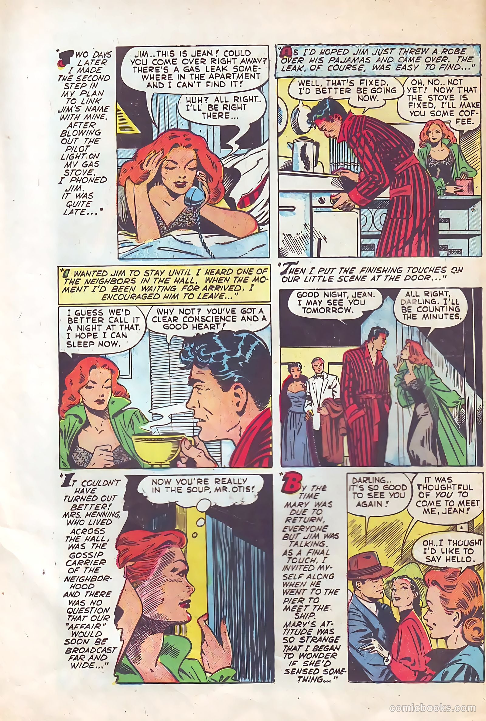 Pictorial Romances #10 — page 8 of 36
