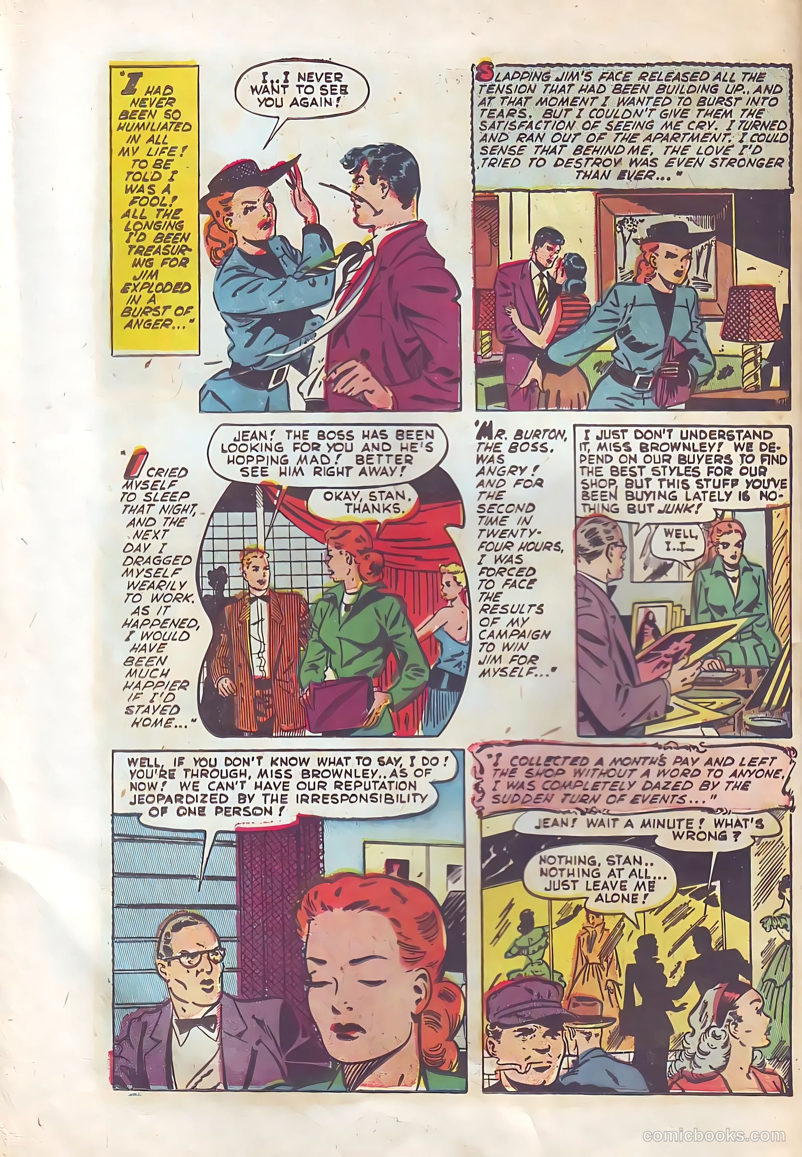 Pictorial Romances #10 — page 10 of 36