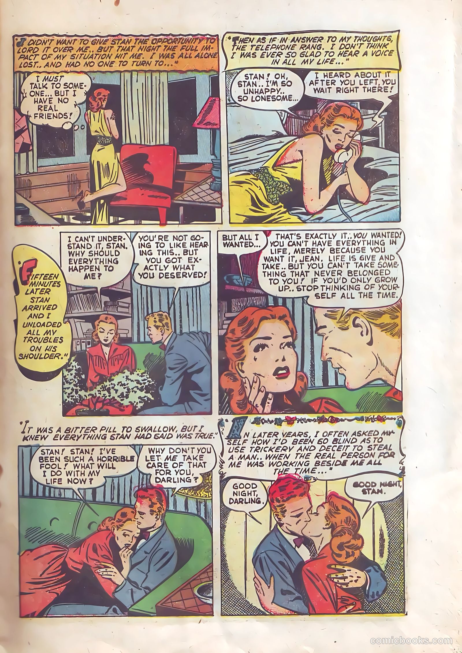 Pictorial Romances #10 — page 11 of 36
