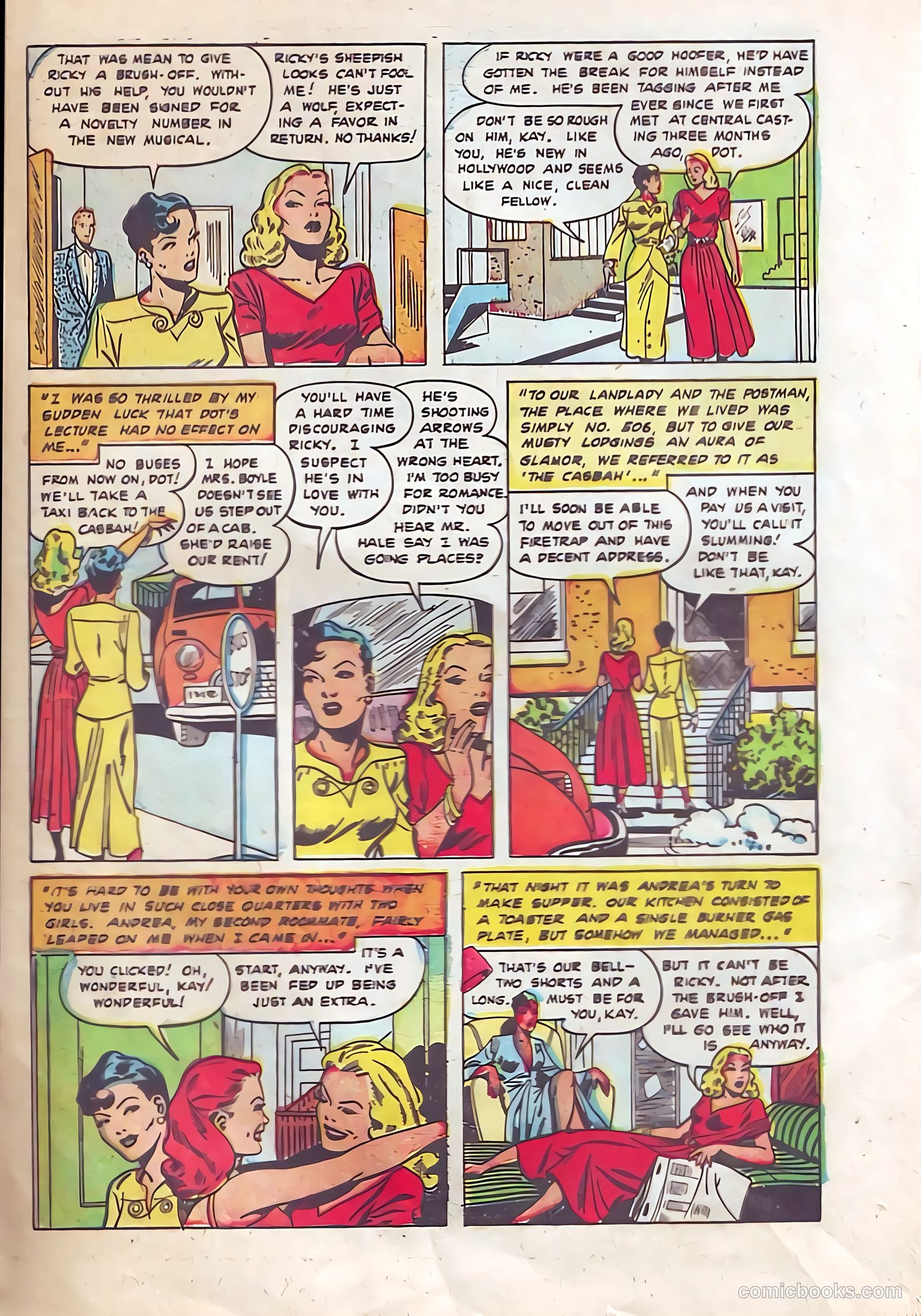Pictorial Romances #10 — page 13 of 36