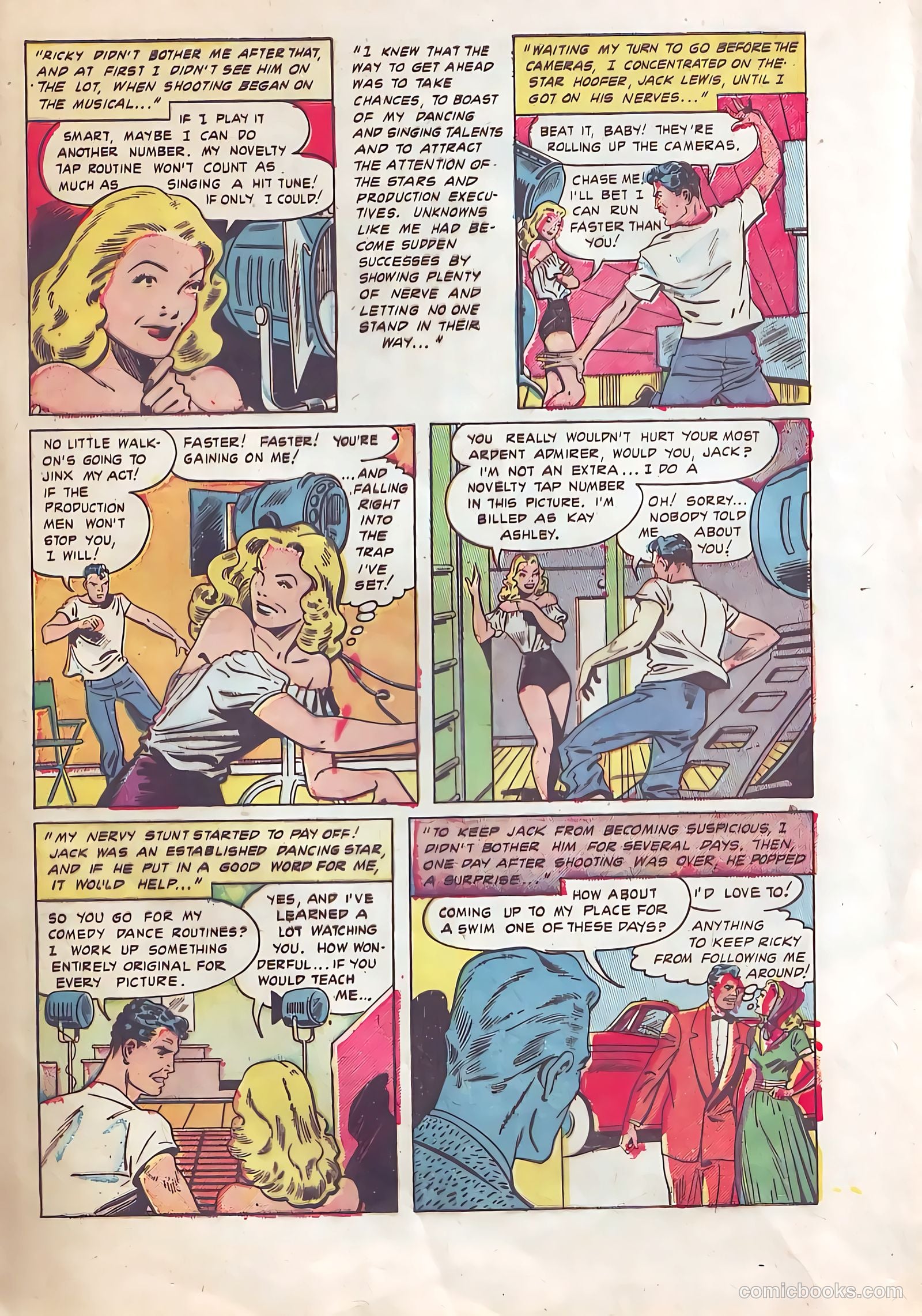 Pictorial Romances #10 — page 15 of 36