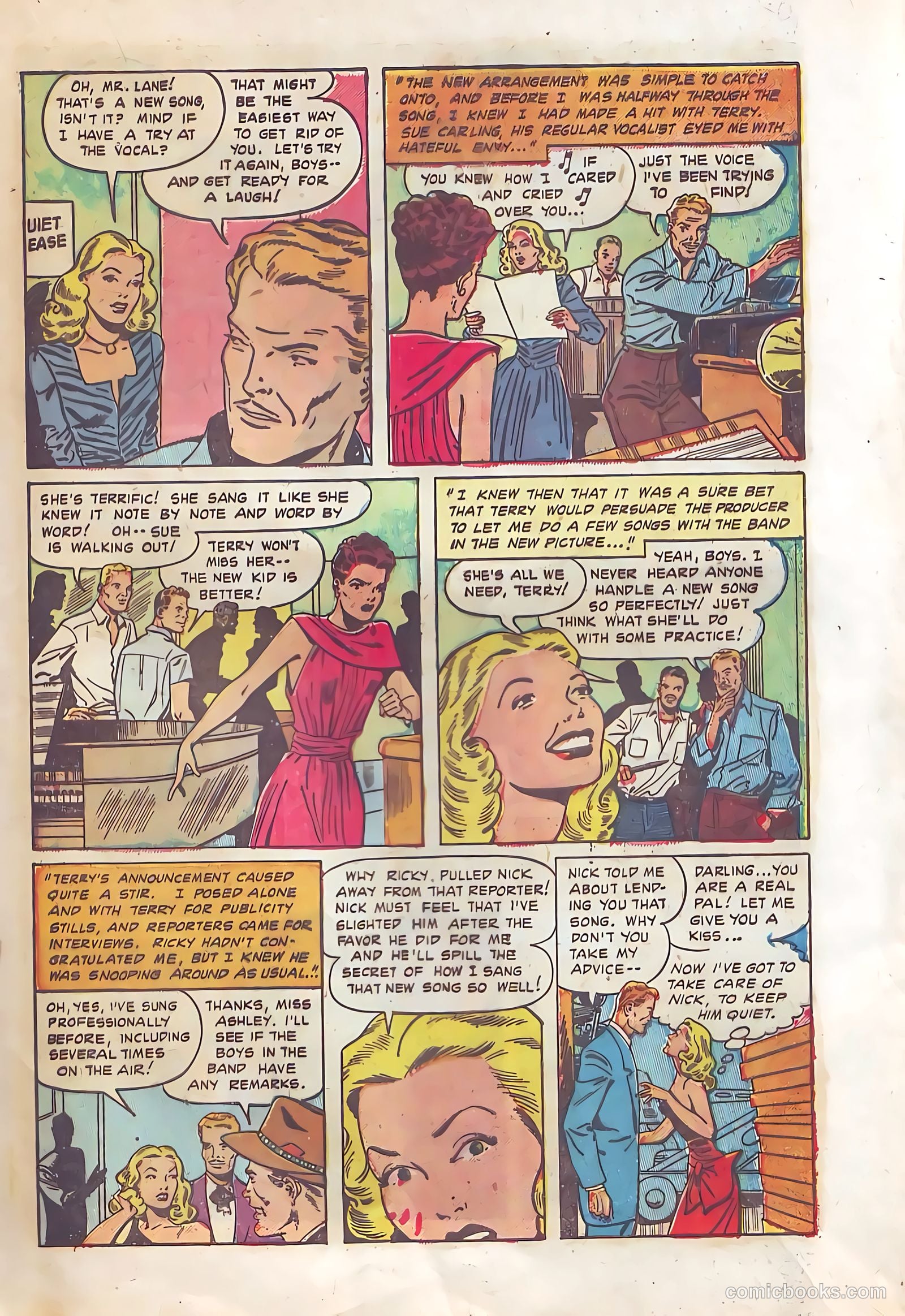 Pictorial Romances #10 — page 17 of 36