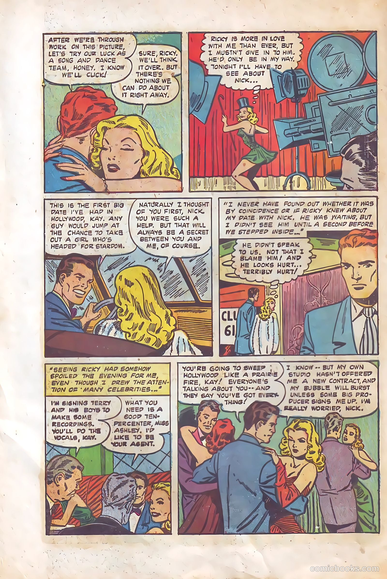 Pictorial Romances #10 — page 18 of 36