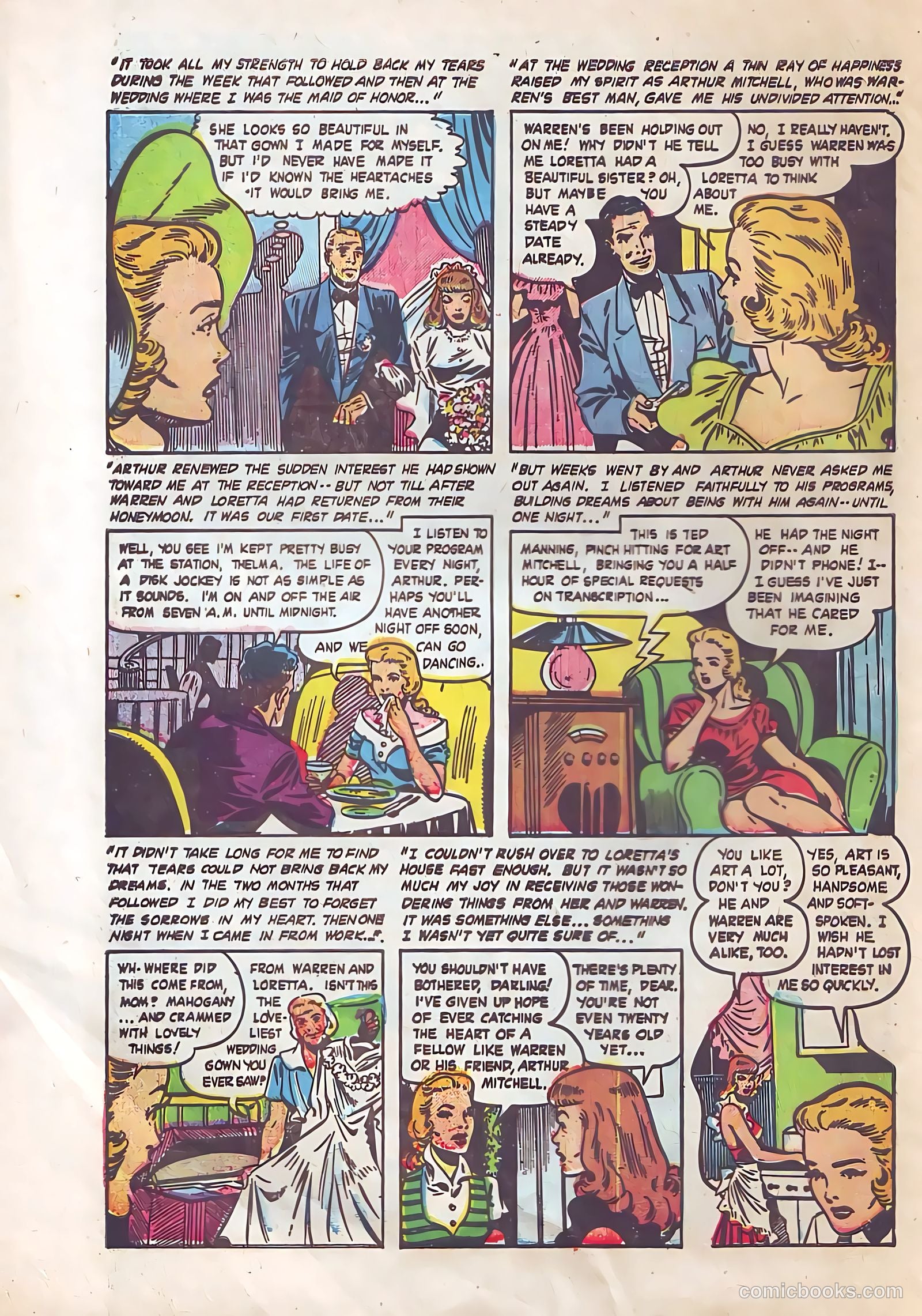Pictorial Romances #10 — page 24 of 36