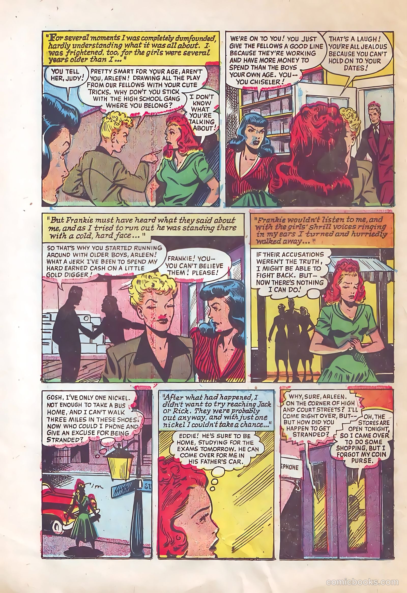 Pictorial Romances #10 — page 32 of 36