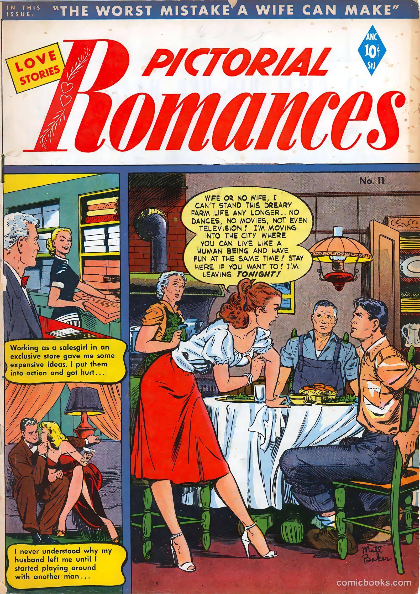 Pictorial Romances #11 — page 1 of 36